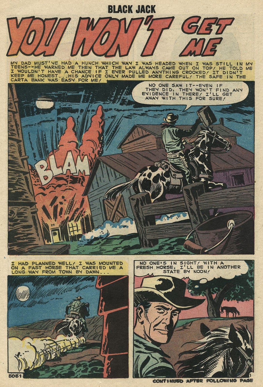 Rocky Lane's Black Jack issue 28 - Page 14