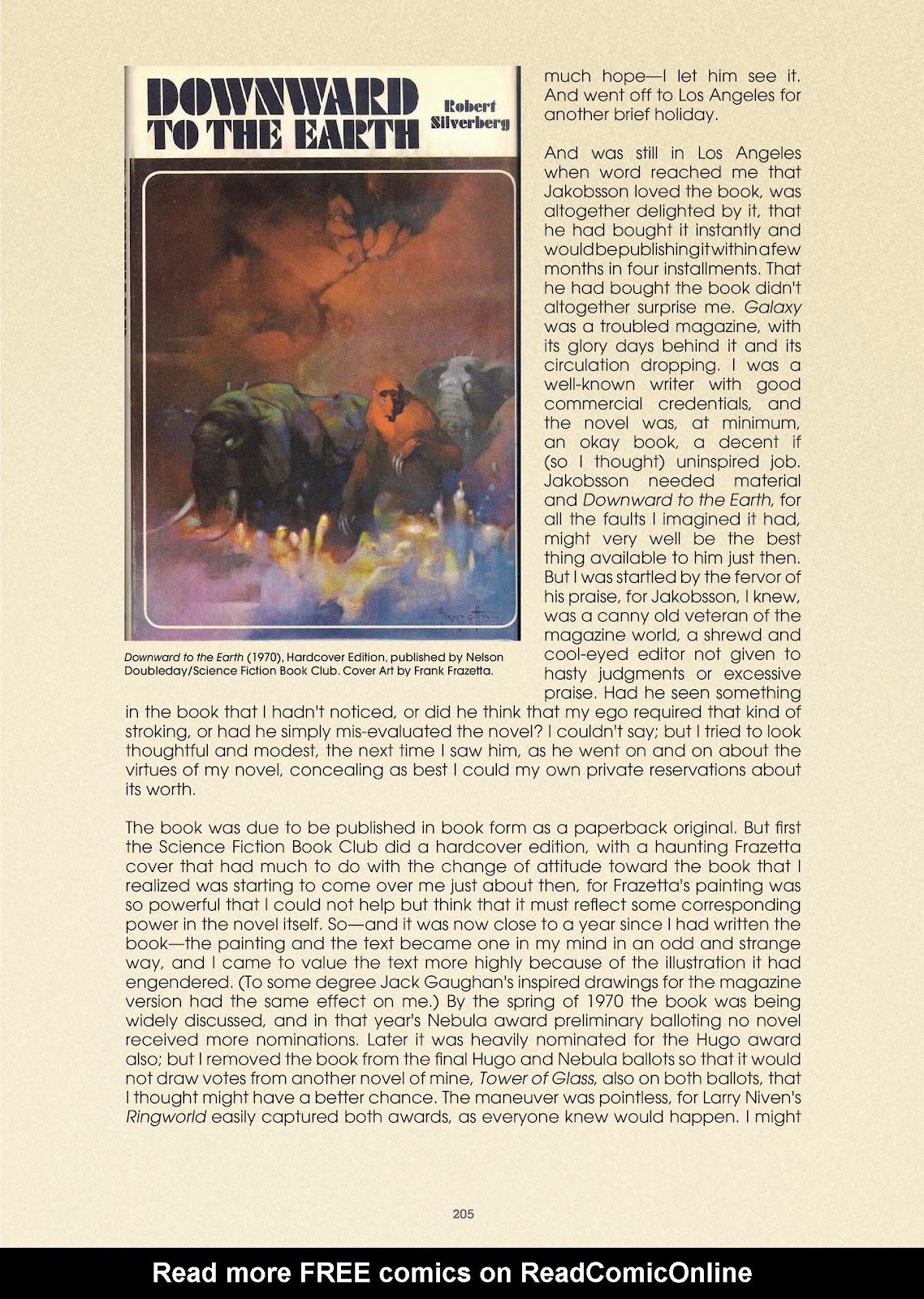 Robert Silverberg's Belzagor issue TPB - Page 205
