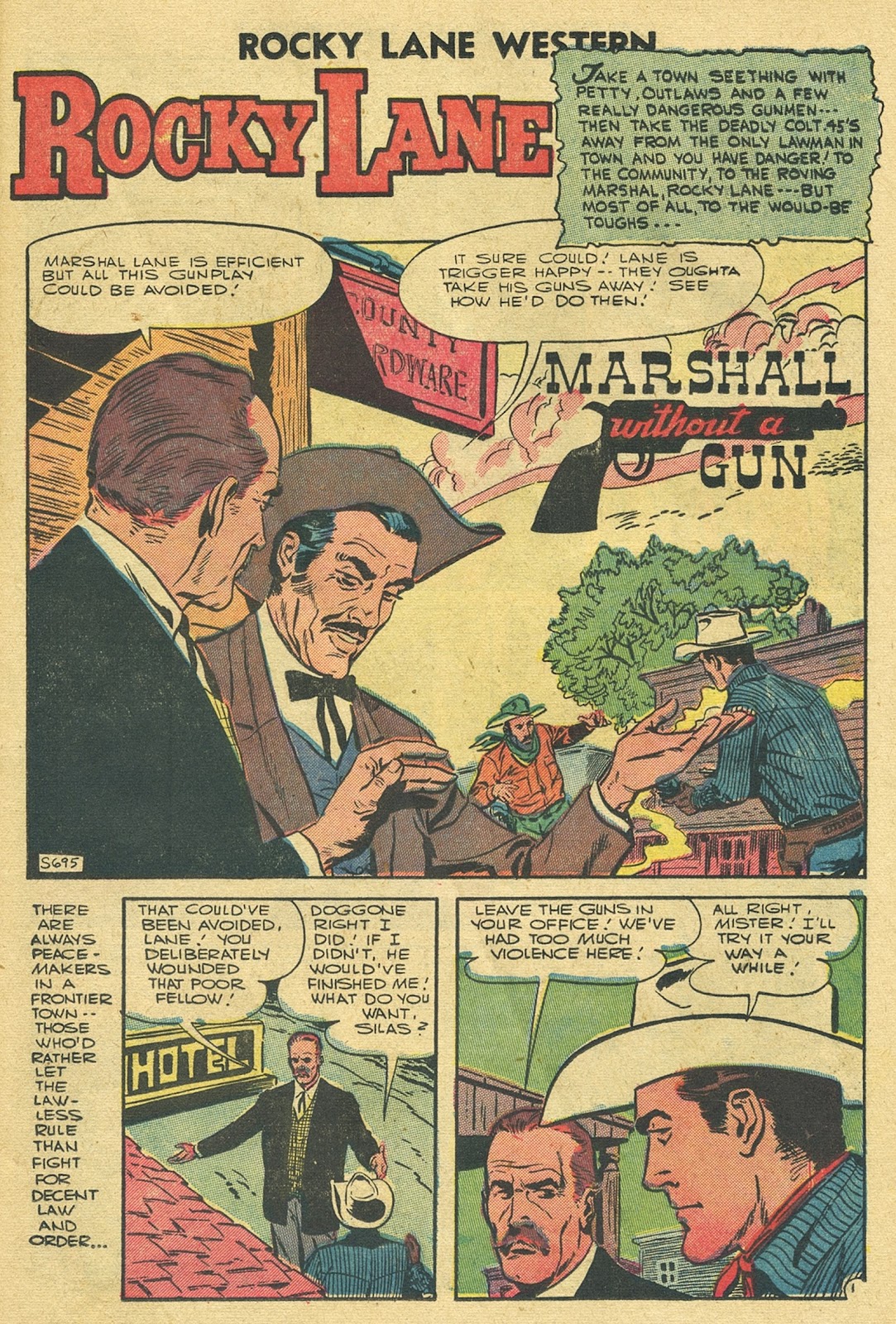 Rocky Lane Western (1954) issue 75 - Page 11