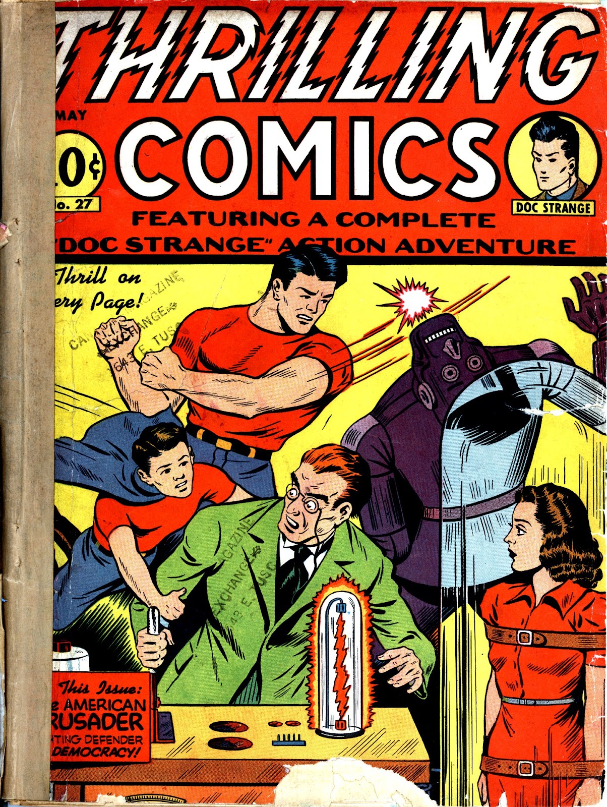 Thrilling Comics (1940) 27 Page 1
