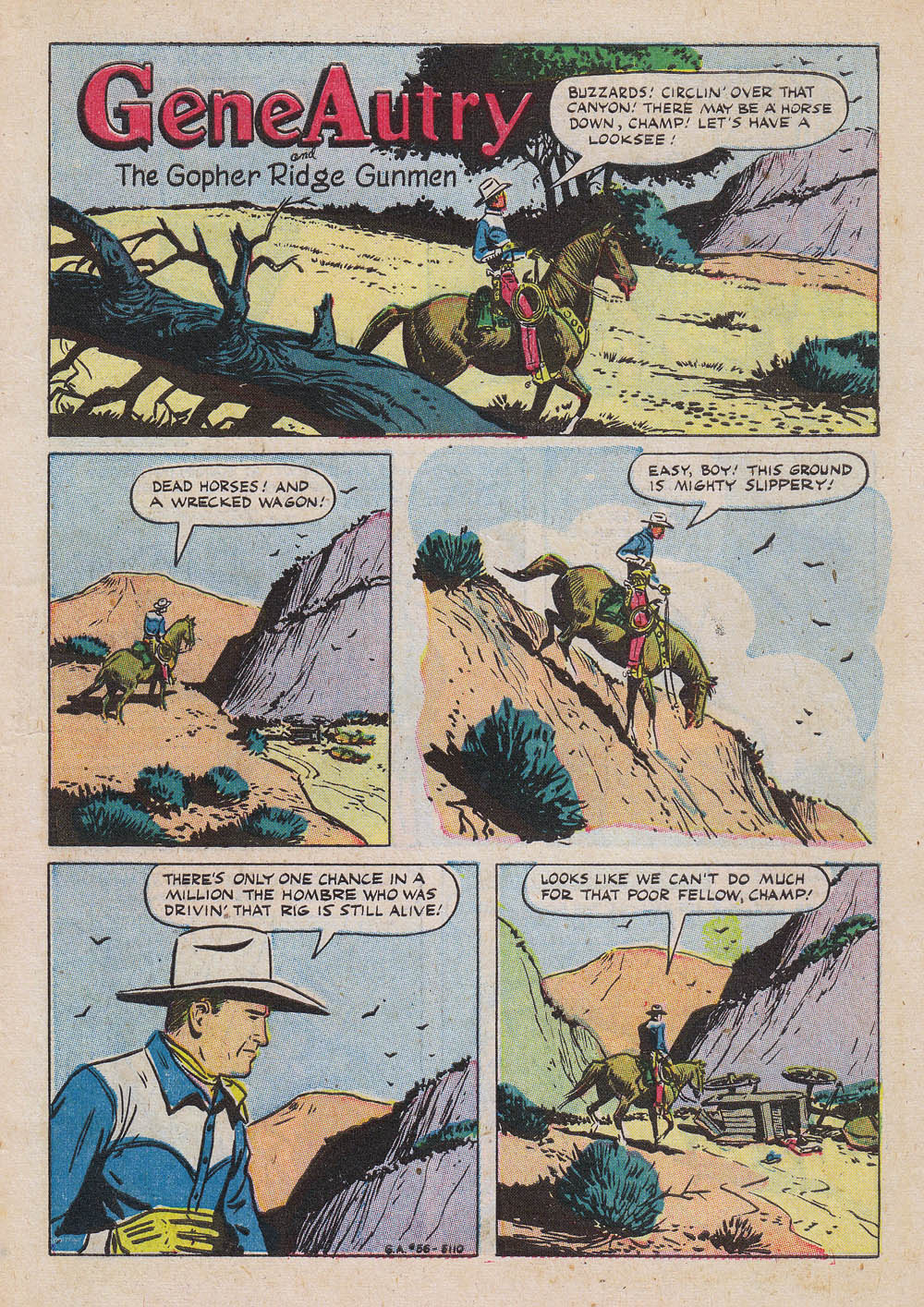 Gene Autry Comics (1946) issue 56 - Page 3