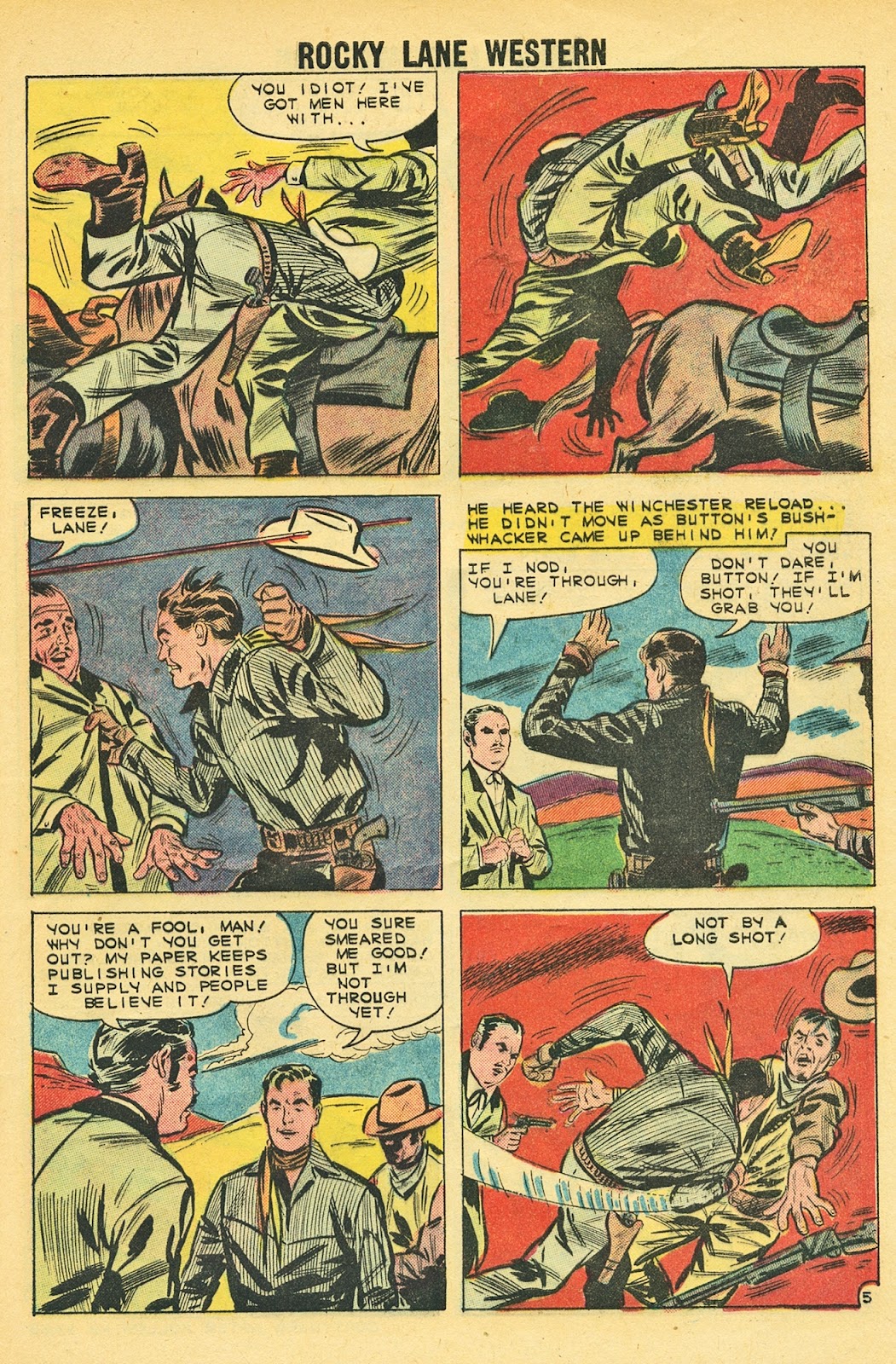 Rocky Lane Western (1954) issue 87 - Page 29