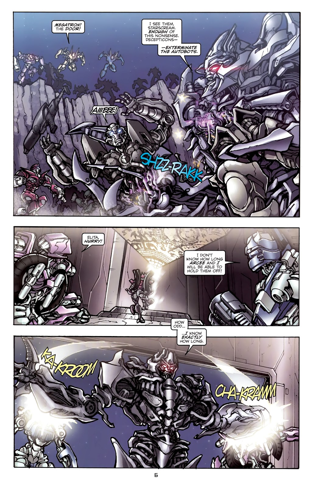 Transformers: Dark of the Moon: Movie Prequel: Foundation issue 4 - Page 6