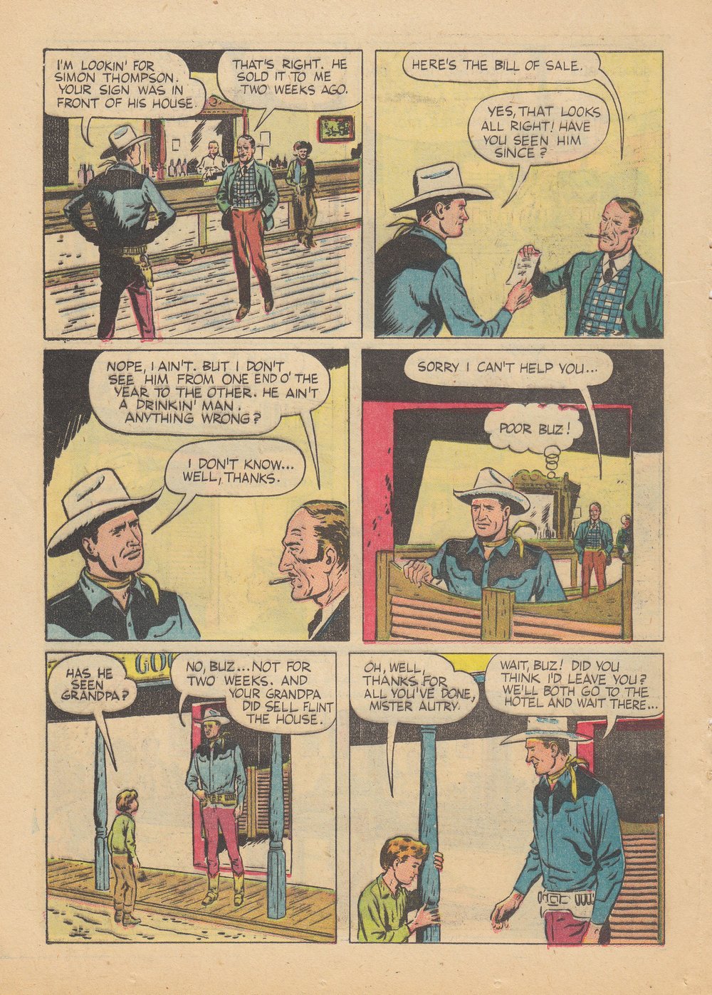 Gene Autry Comics (1946) issue 54 - Page 30