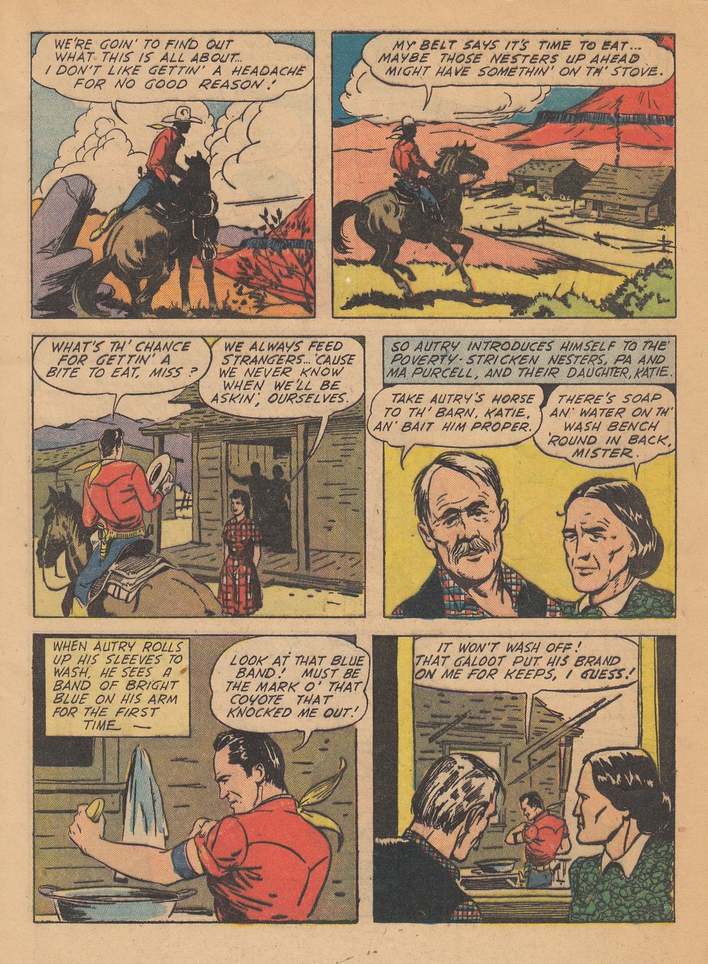 Gene Autry Comics (1946) issue 12 - Page 7
