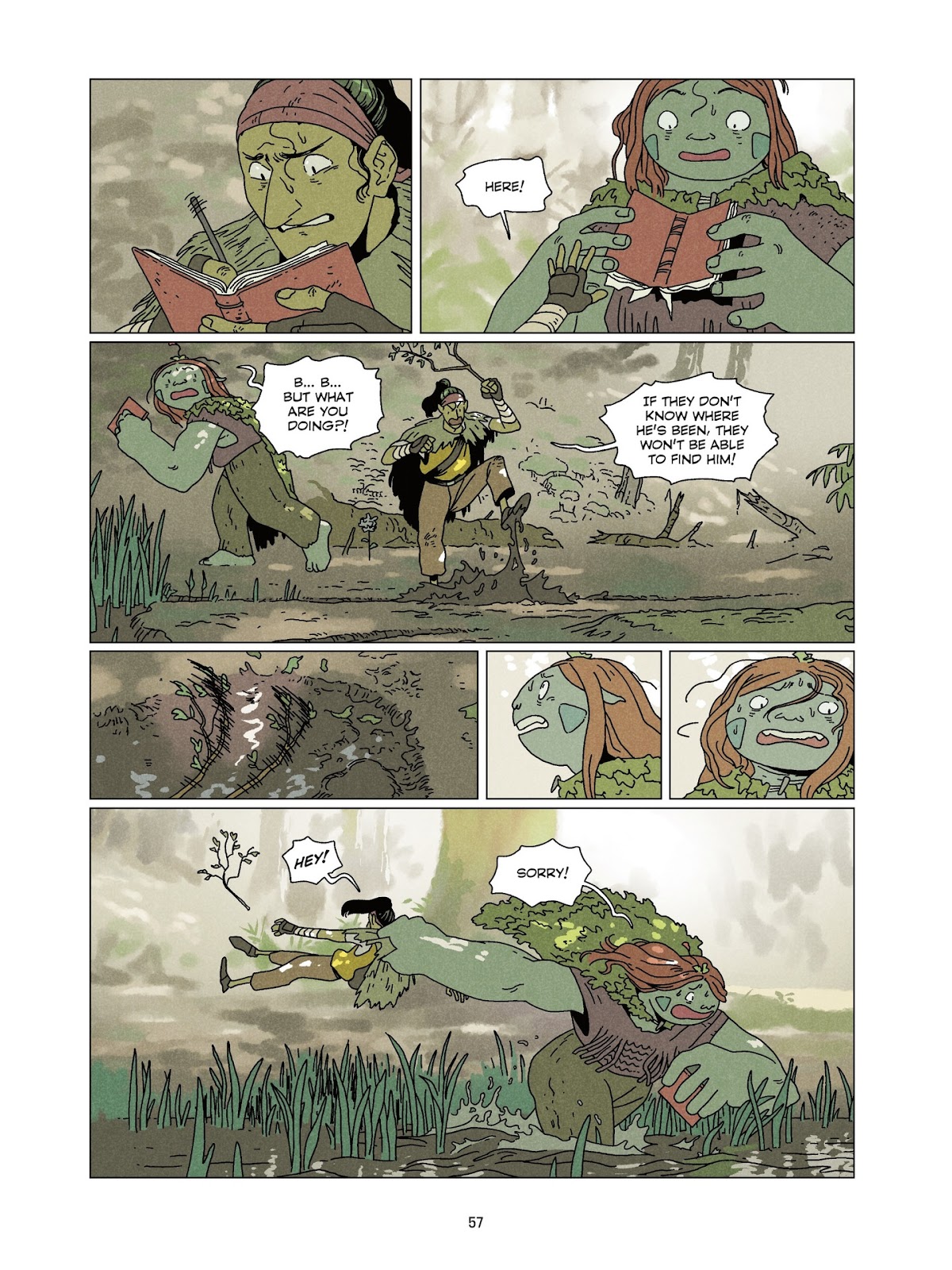 Hana and Taru: The Forest Giants issue TPB (Part 1) - Page 56