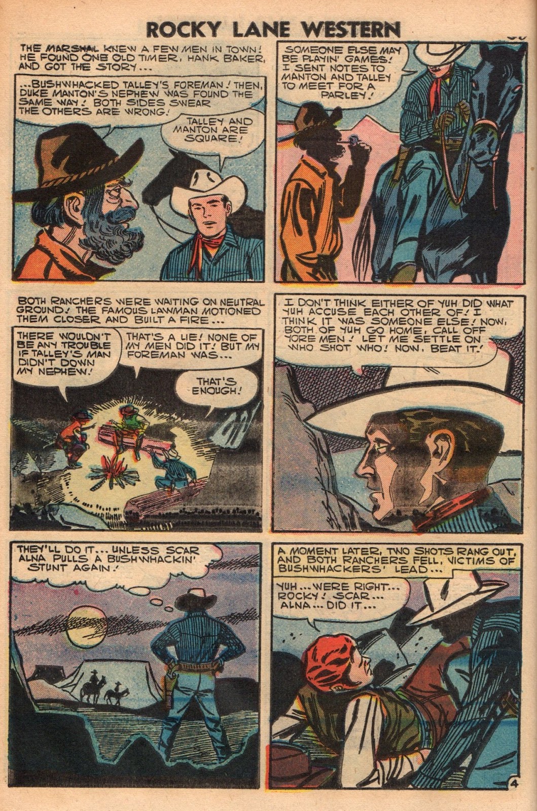 Rocky Lane Western (1954) issue 79 - Page 32