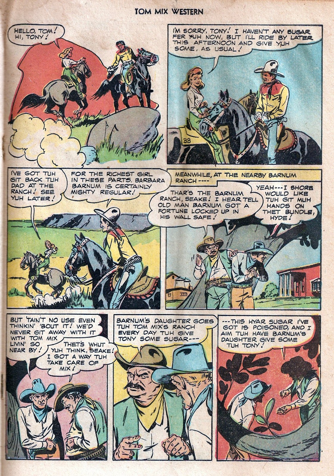 Tom Mix Western (1948) issue 7 - Page 27