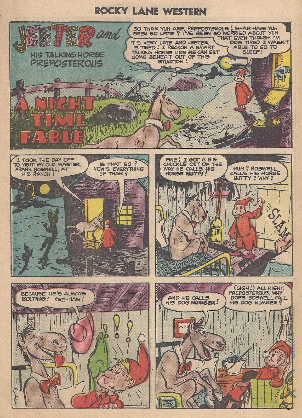 Rocky Lane Western (1954) issue 63 - Page 28