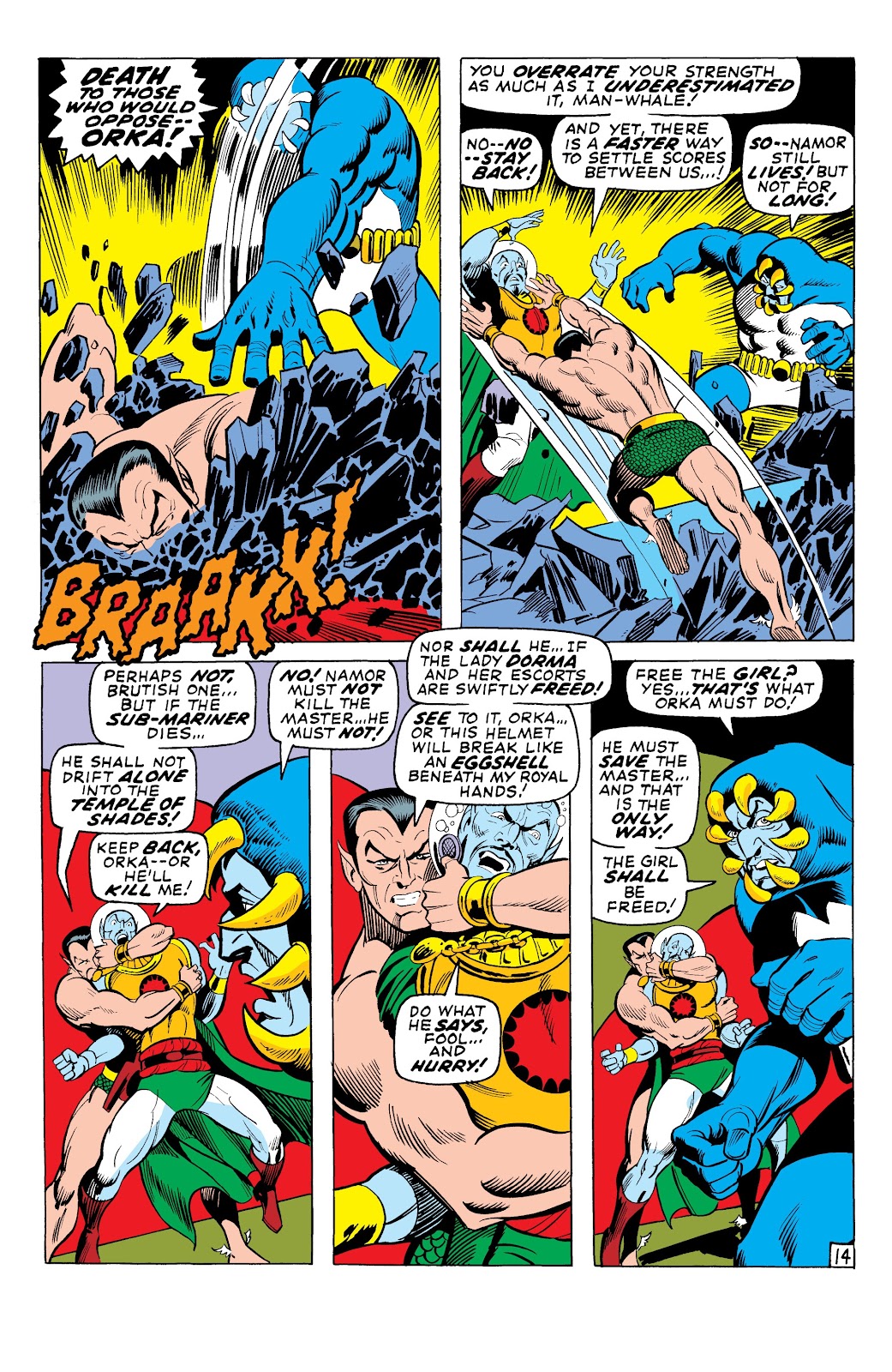 Namor, The Sub-Mariner Epic Collection: Enter The Sub-Mariner issue Who Strikes For Atlantis (Part 2) - Page 183