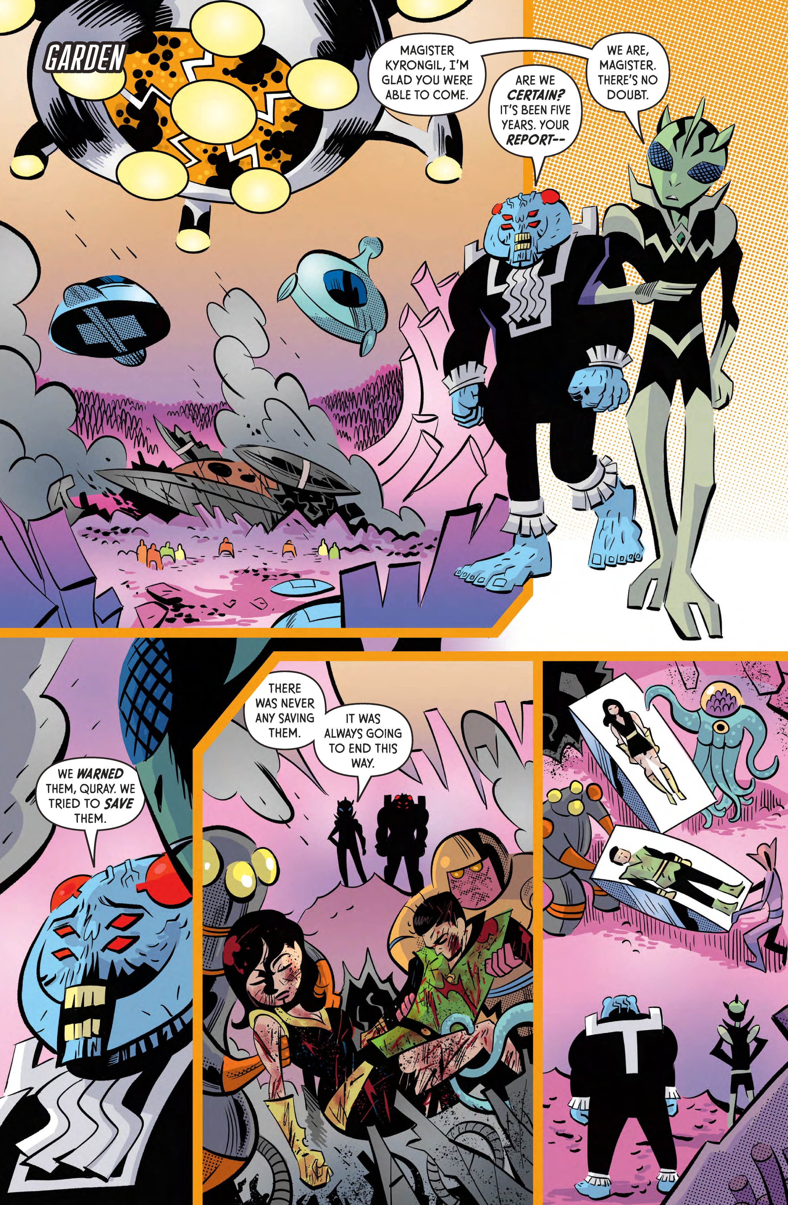 Galaxy of Madness Vol. 1 chapter 10 page 22