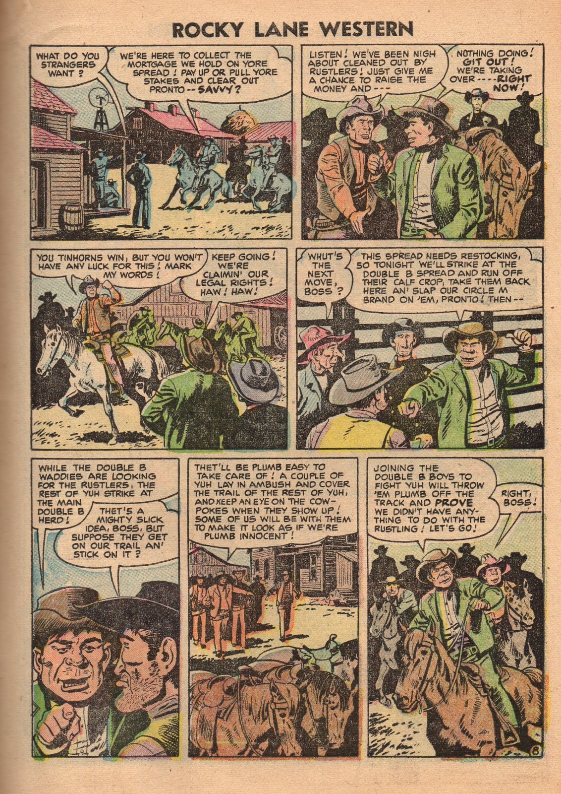Rocky Lane Western (1954) issue 70 - Page 11