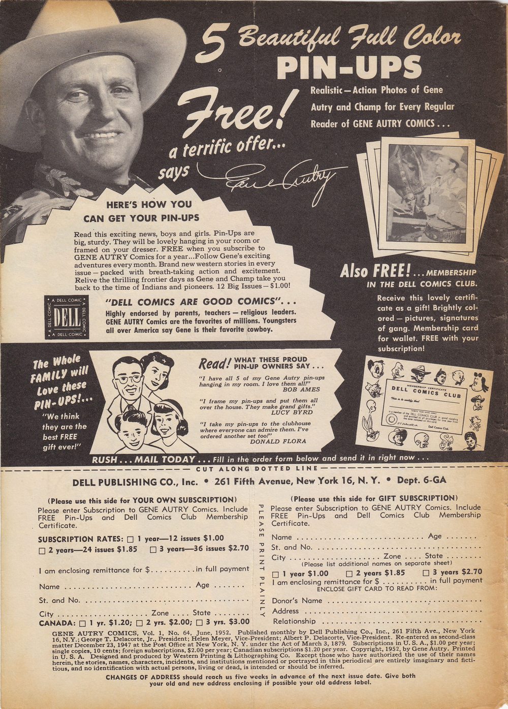 Gene Autry Comics (1946) issue 64 - Page 2