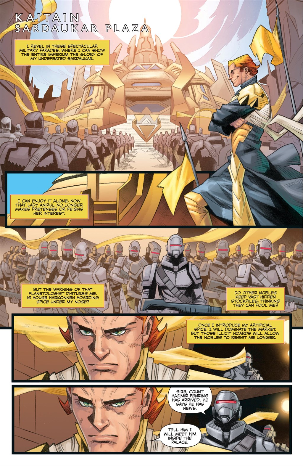 Dune: House Corrino issue 1 - Page 18