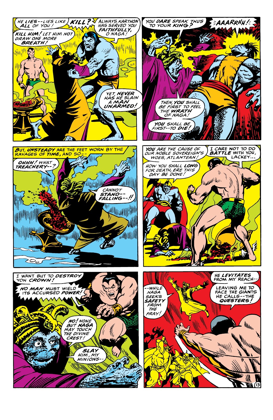 Namor, The Sub-Mariner Epic Collection: Enter The Sub-Mariner issue Who Strikes For Atlantis (Part 1) - Page 186
