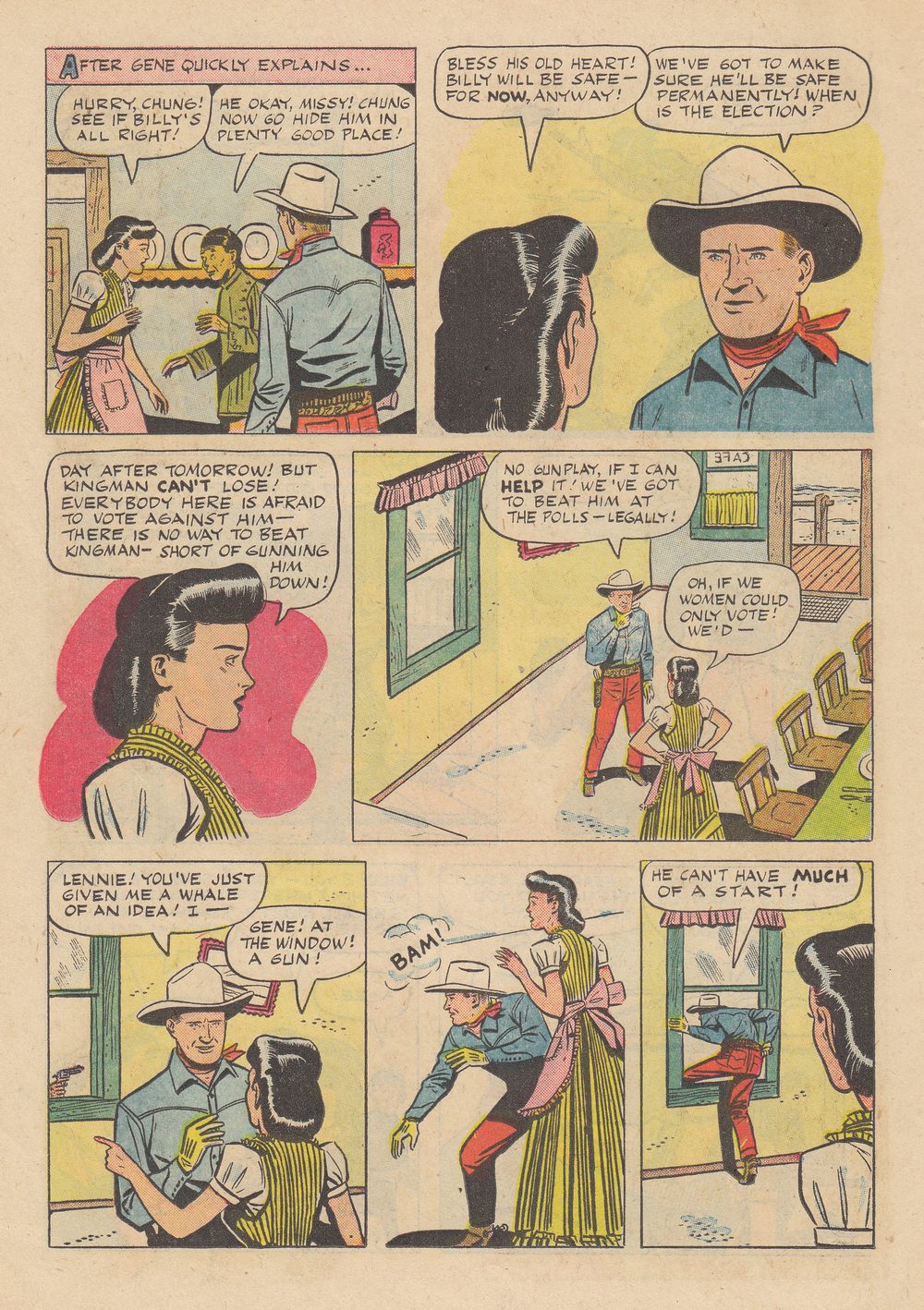 Gene Autry Comics (1946) issue 82 - Page 34