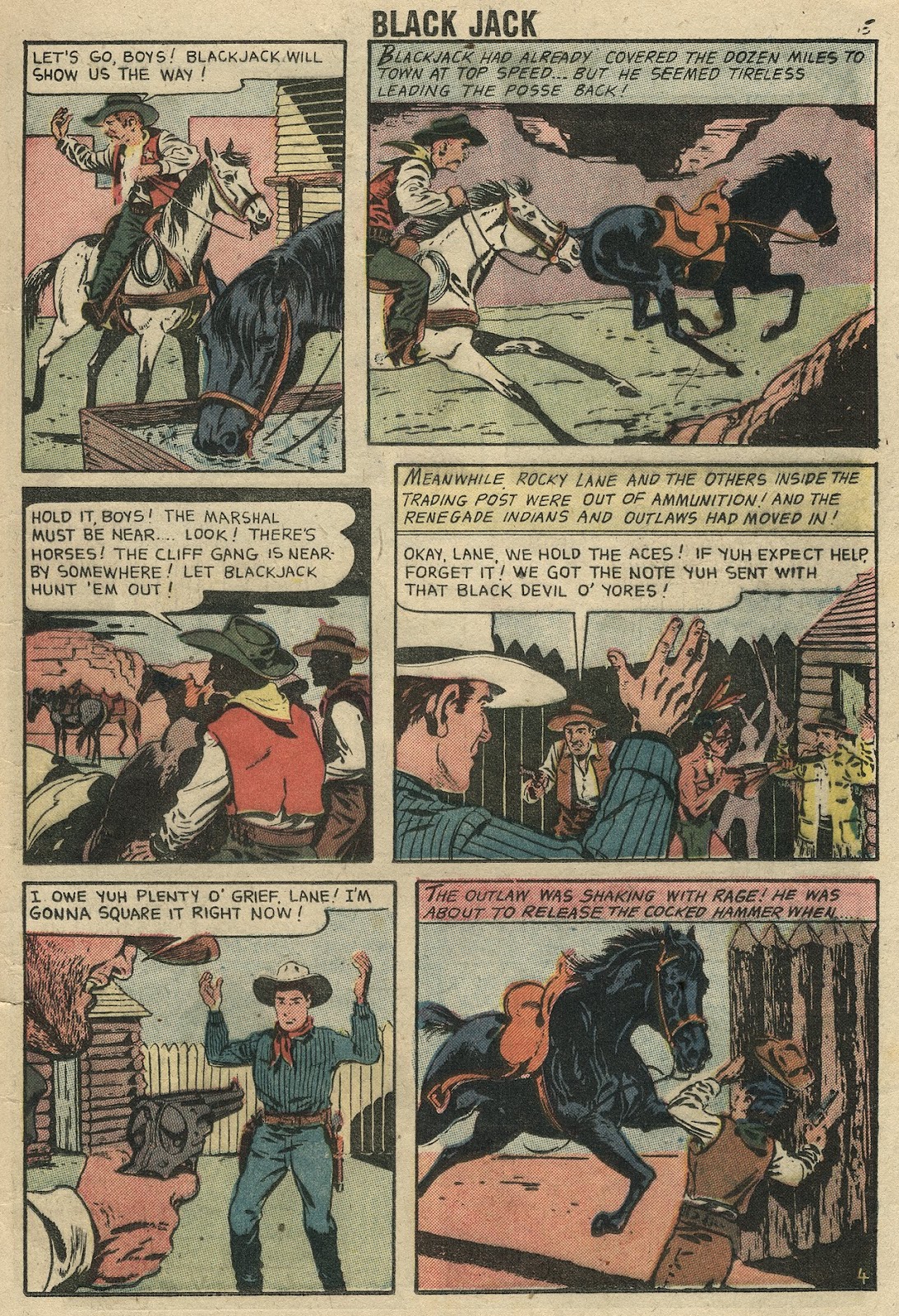 Rocky Lane's Black Jack issue 23 - Page 17