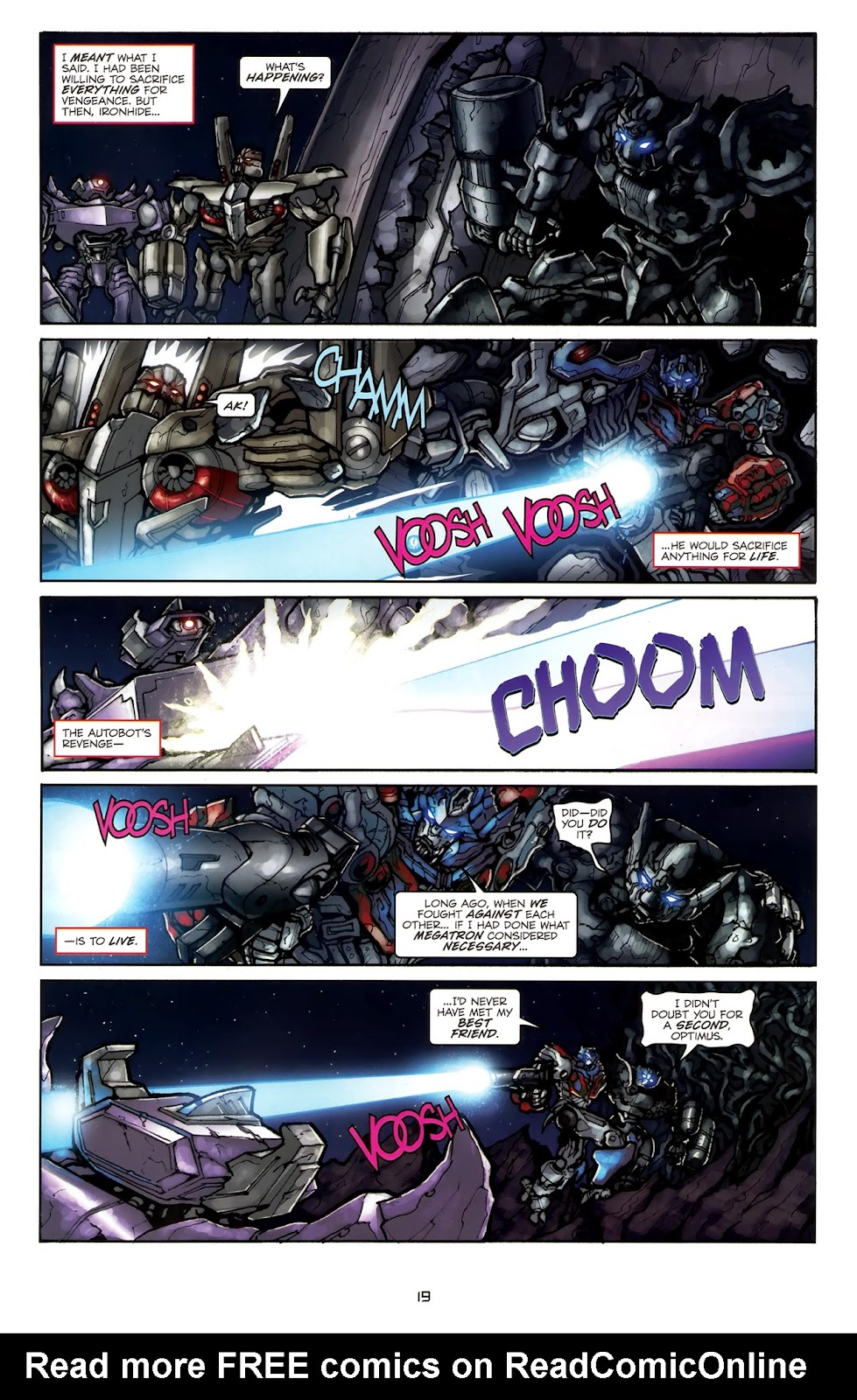 Transformers: Dark of the Moon: Movie Prequel: Foundation issue 4 - Page 19