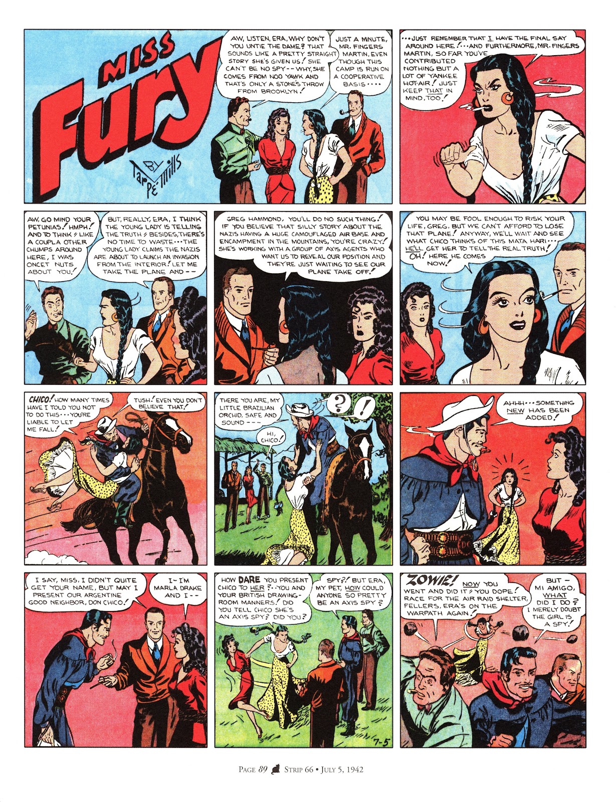 Miss Fury: Sensational Sundays 1941-1944 issue TPB - Page 97