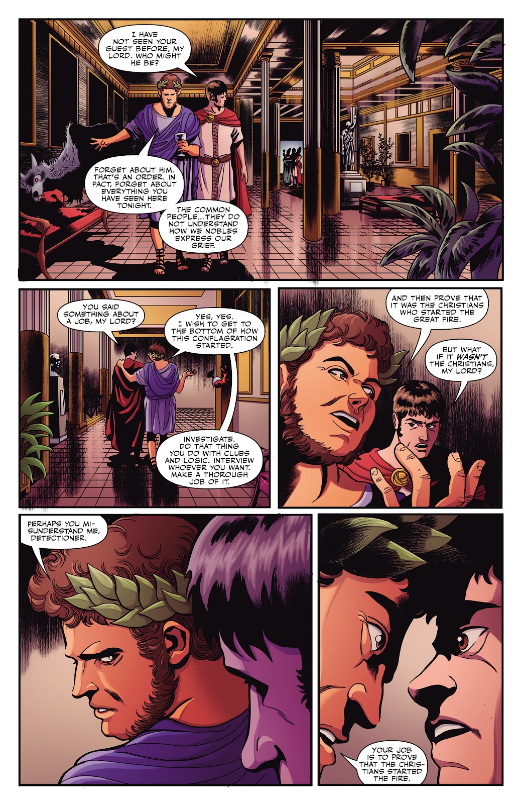 Britannia: Great Fire of Rome issue Full - Page 21