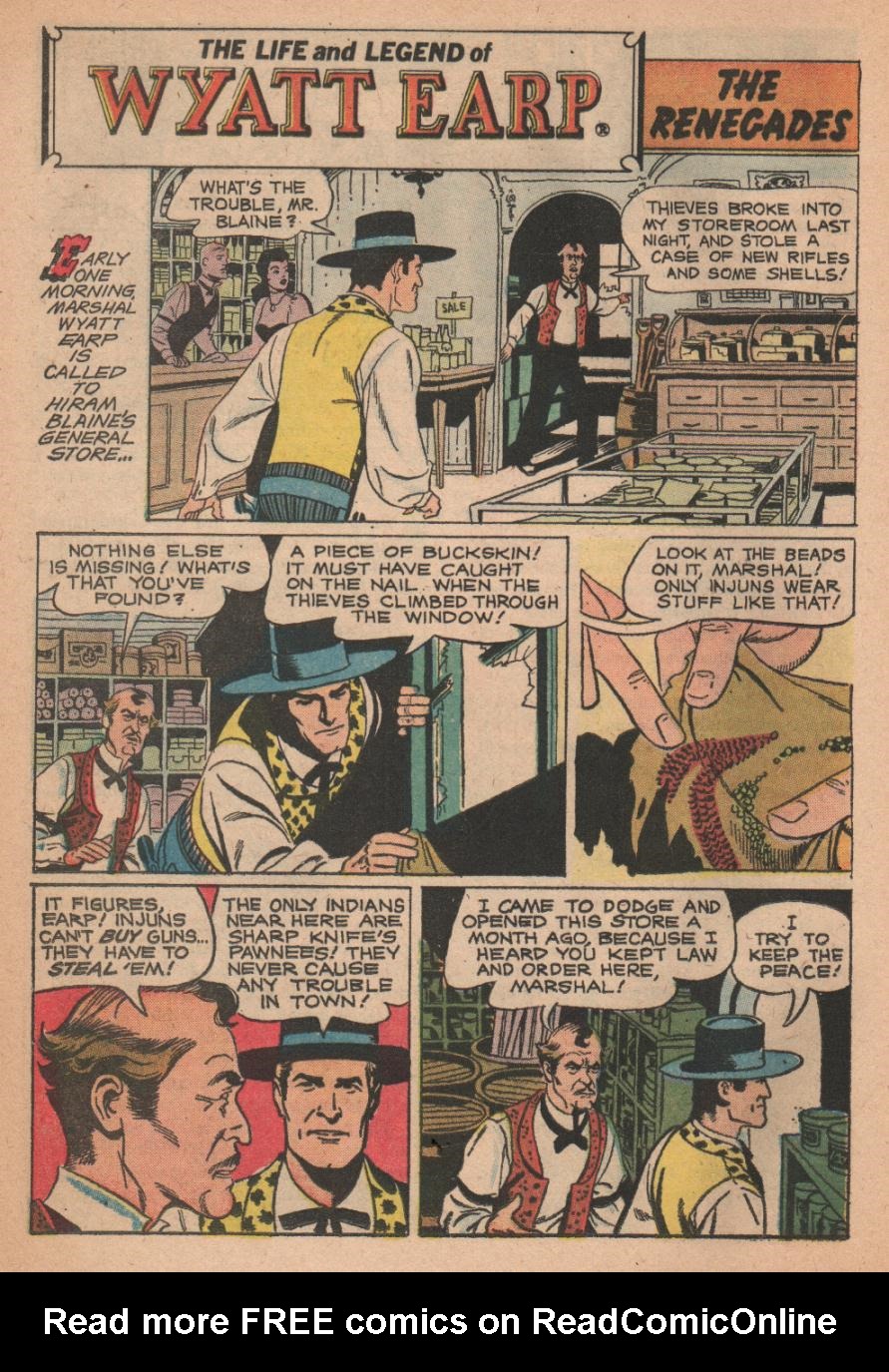 Hugh O'Brian, Famous Marshal Wyatt Earp issue 9 - Page 24