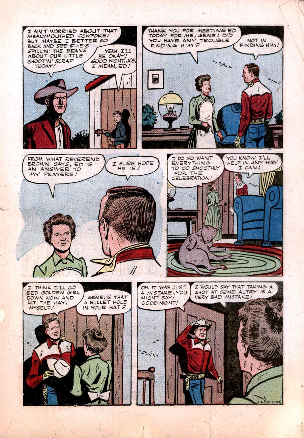 Gene Autry Comics (1946) issue 57 - Page 11