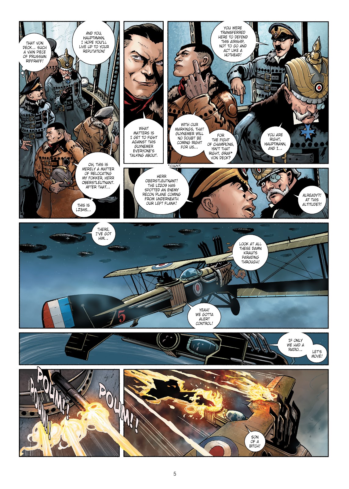 Wunderwaffen Presents: Zeppelin's War issue 1 - Page 5