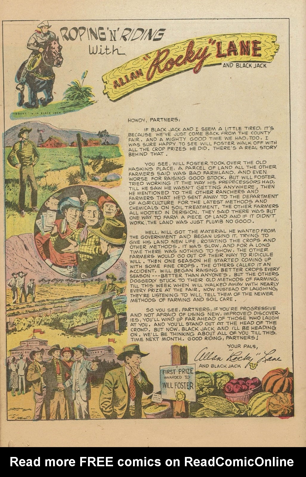 Rocky Lane Western (1954) issue 66 - Page 22