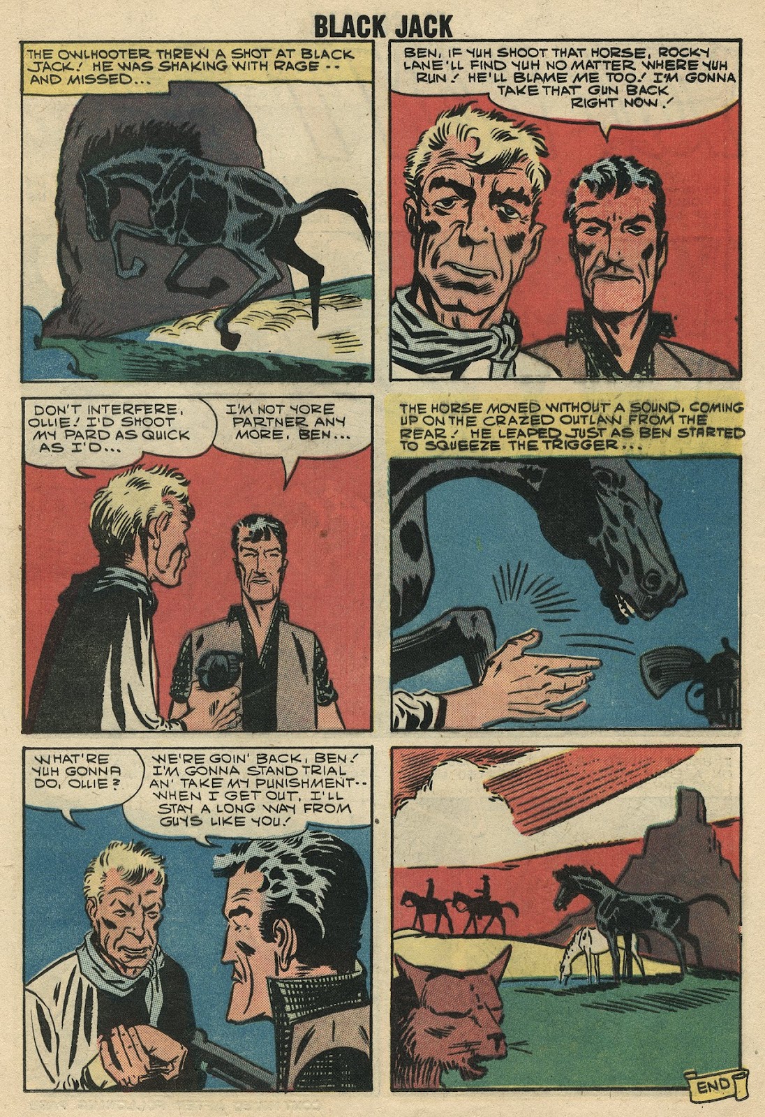 Rocky Lane's Black Jack issue 28 - Page 13