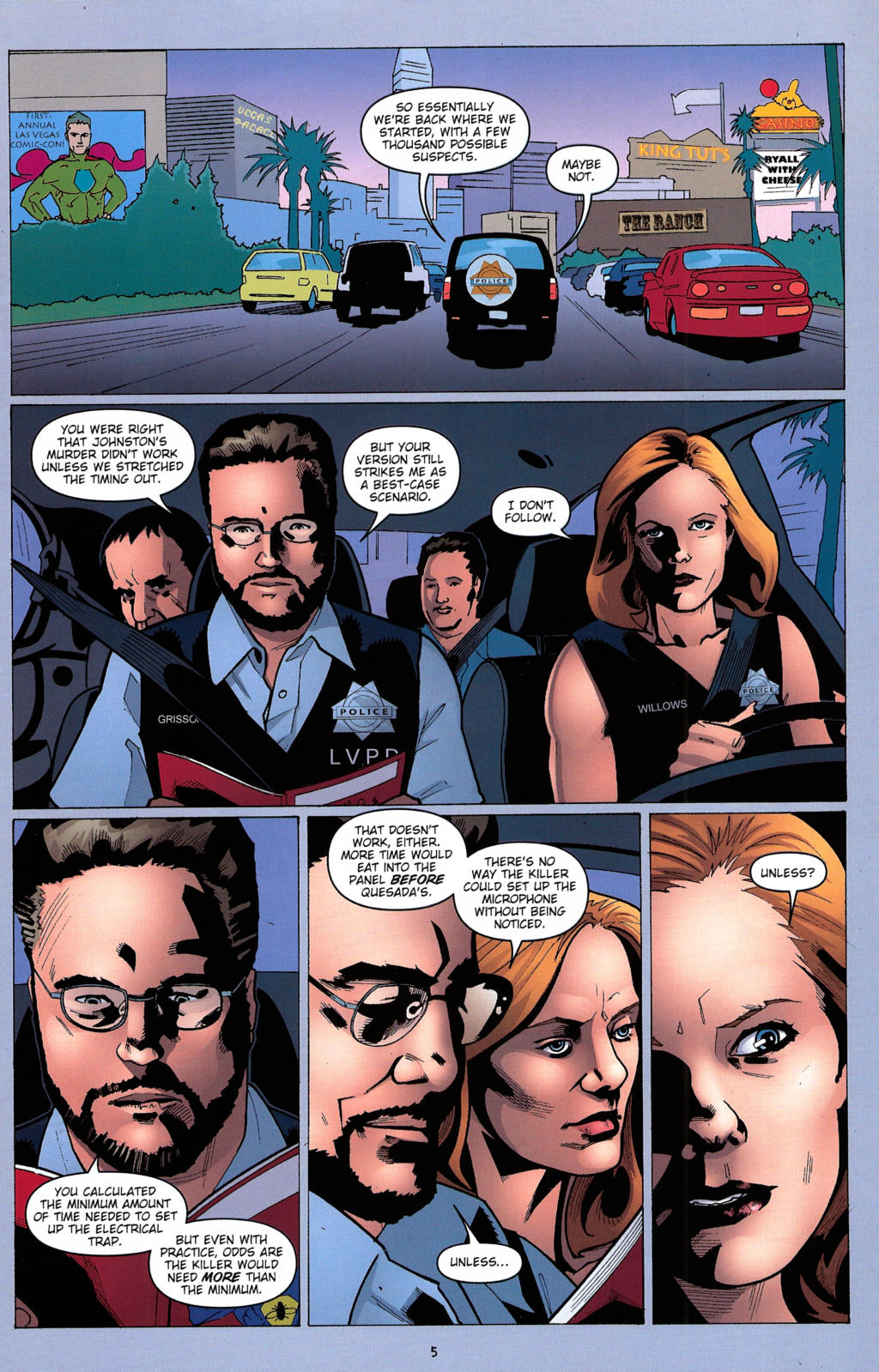 CSI: Dying in the Gutters issue 5 - Page 7