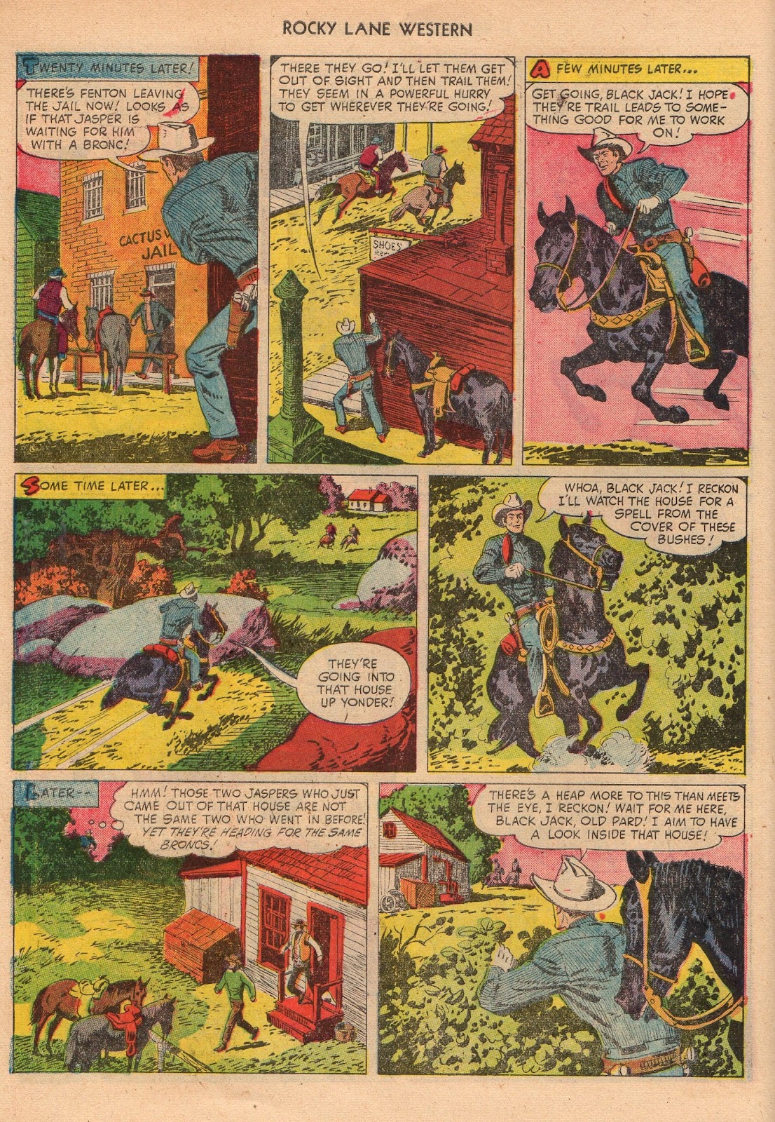 Rocky Lane Western (1954) issue 68 - Page 6