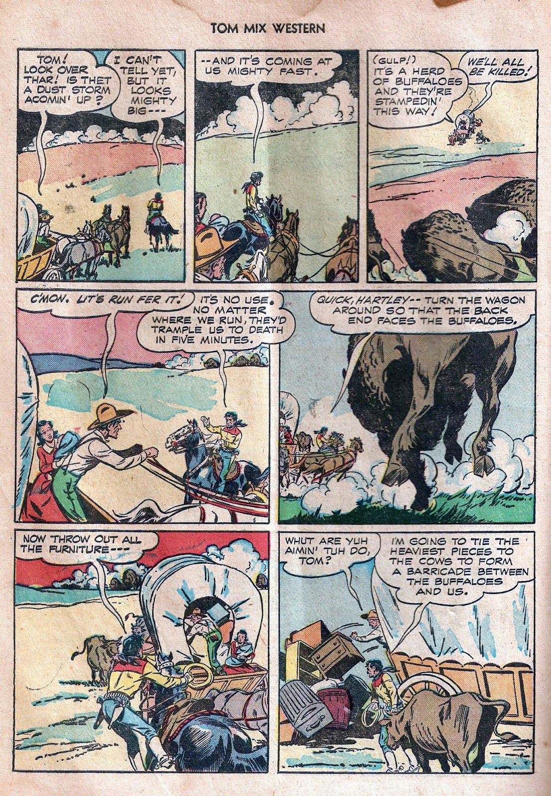 Tom Mix Western (1948) issue 7 - Page 10
