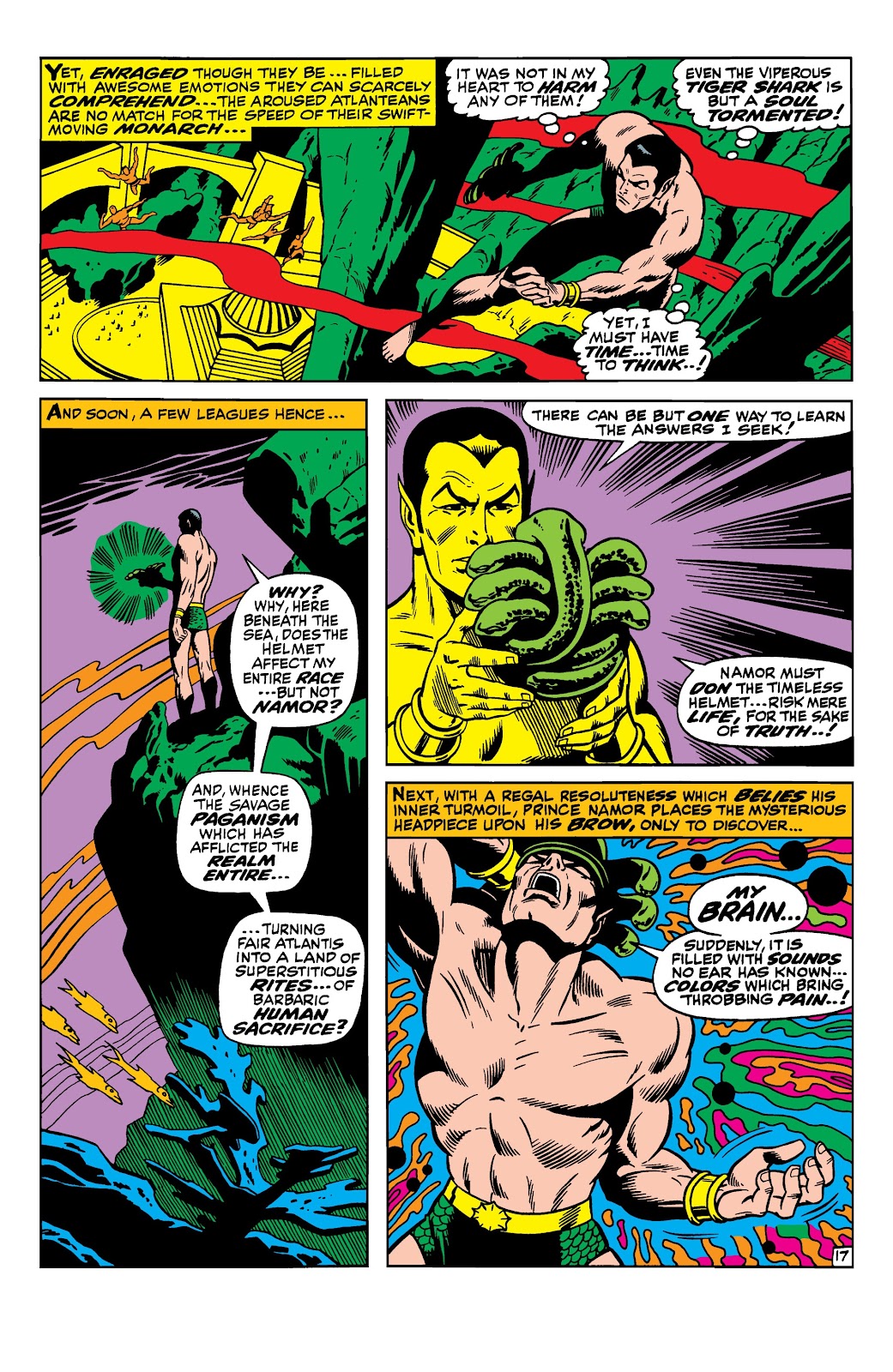 Namor, The Sub-Mariner Epic Collection: Enter The Sub-Mariner issue Who Strikes For Atlantis (Part 1) - Page 127
