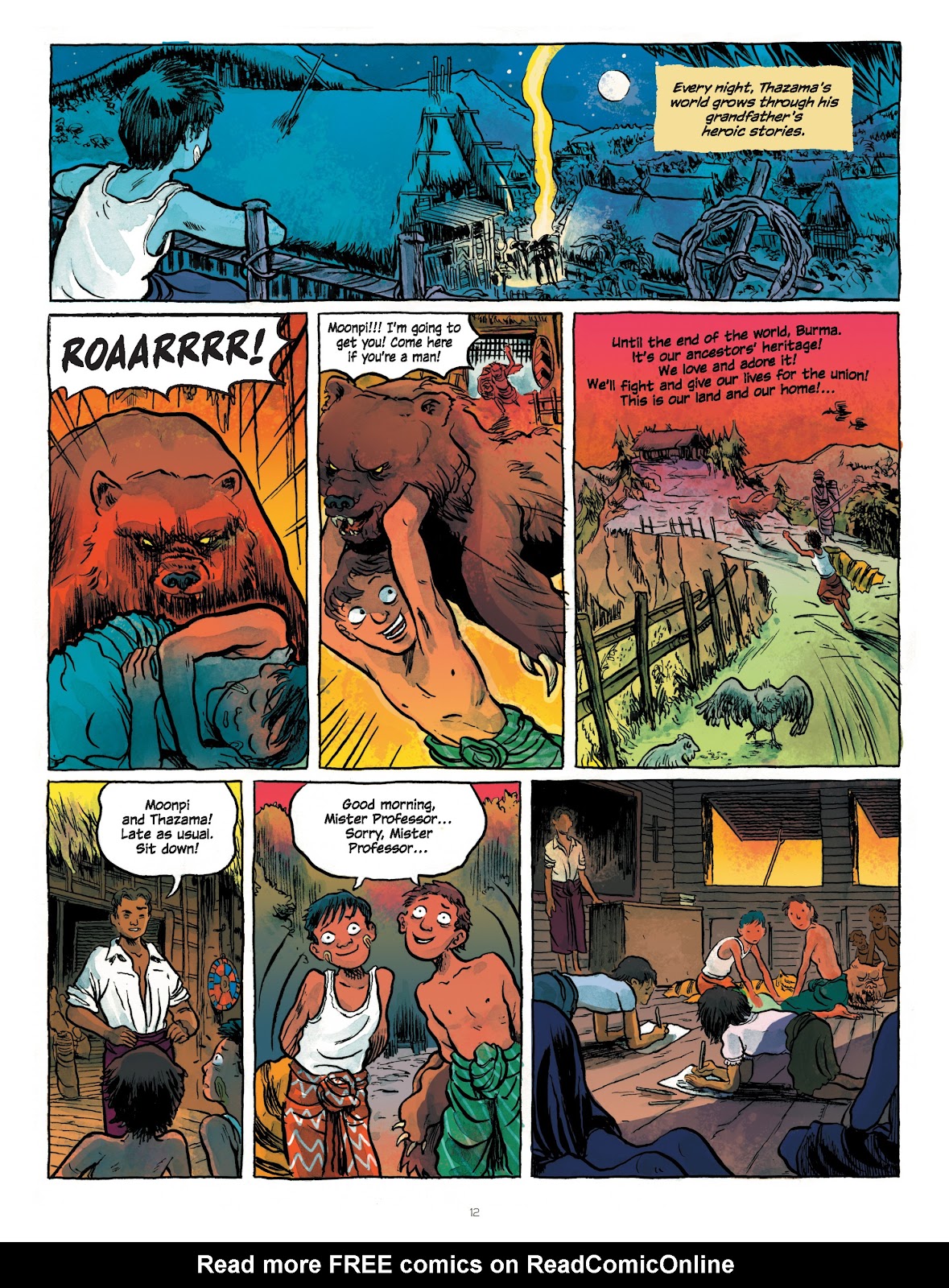 Burmese Moons issue TPB - Page 13