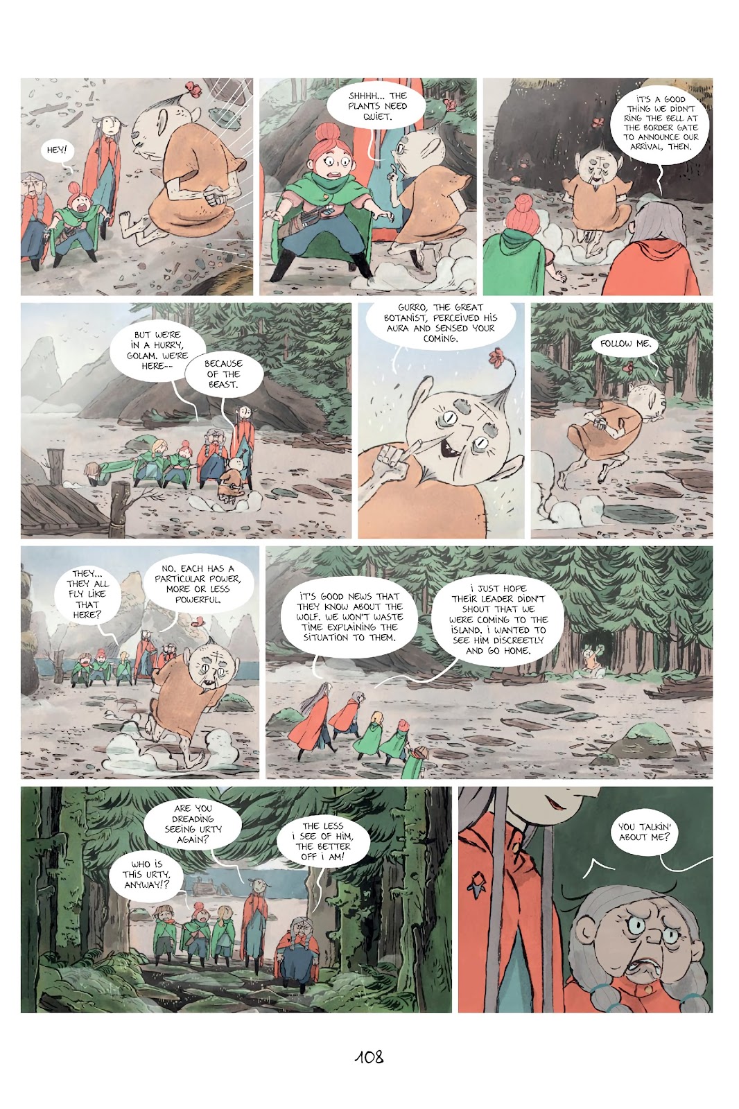 Shepherdess Warriors issue TPB - Page 109