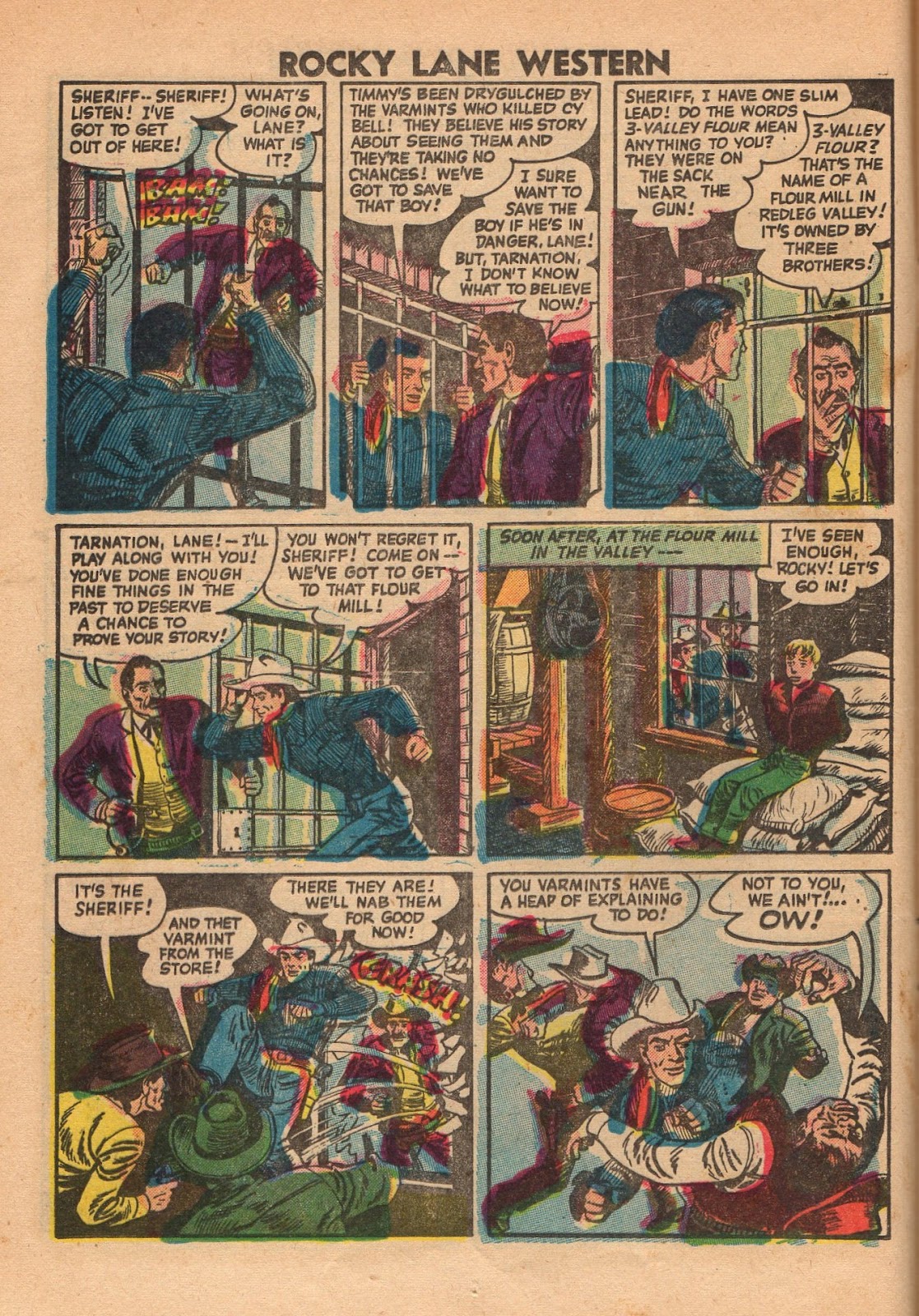 Rocky Lane Western (1954) issue 69 - Page 12