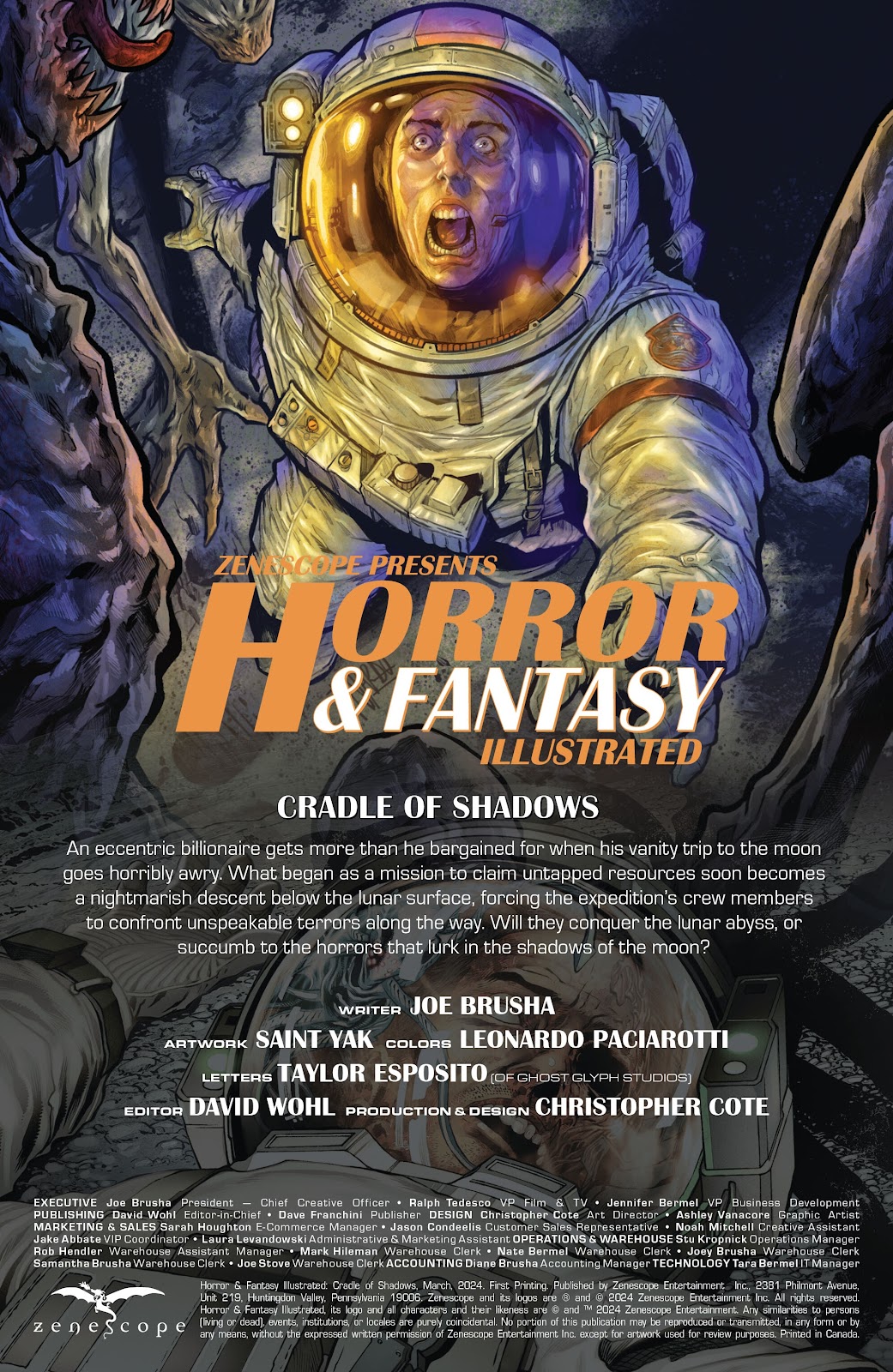 Horror & Fantasy Illustrated: Cradle of Shadows issue Full - Page 2