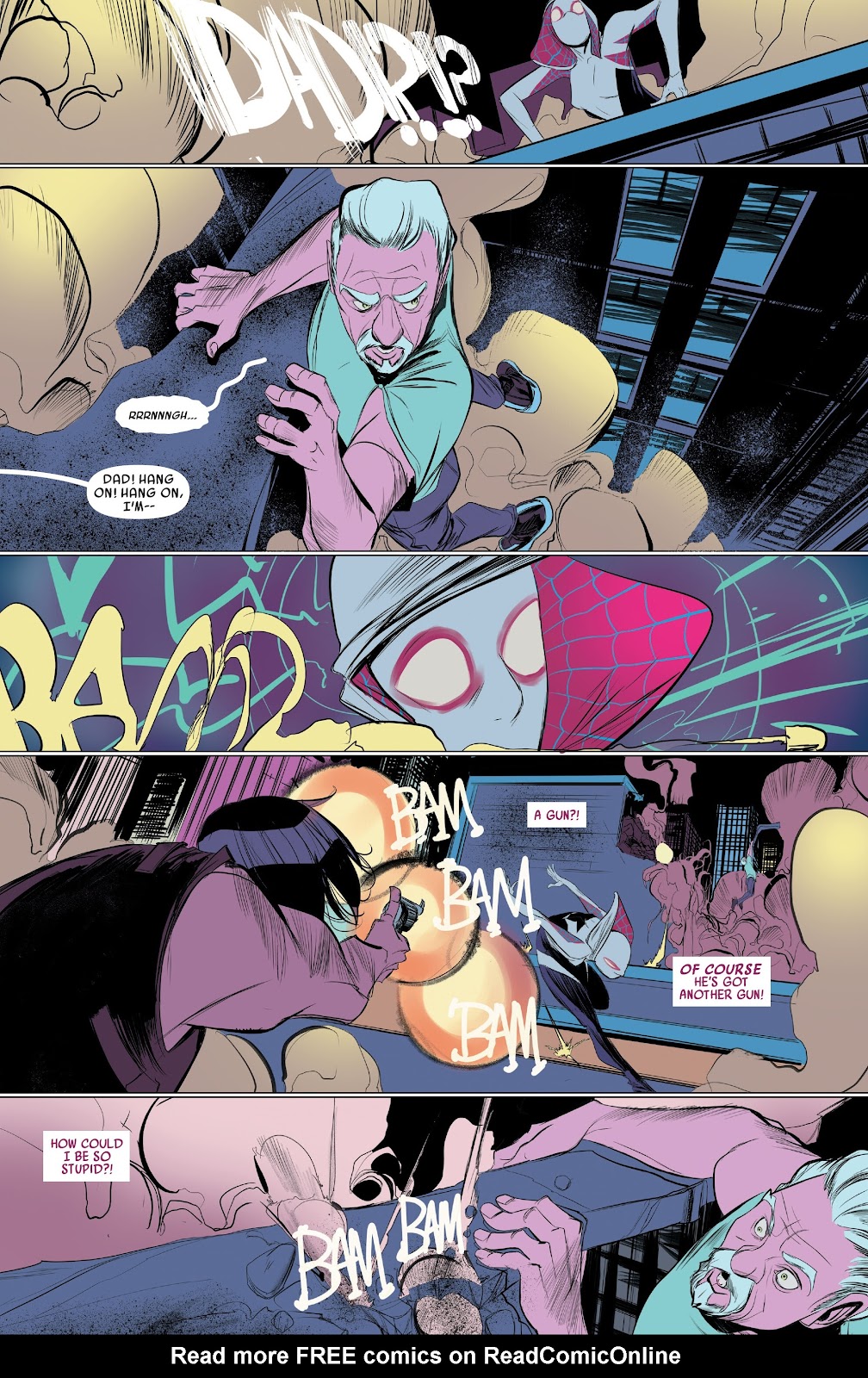 Spider-Gwen: Ghost-Spider Modern Era Epic Collection: Edge of Spider-Verse issue Weapon of Choice (Part 1) - Page 140