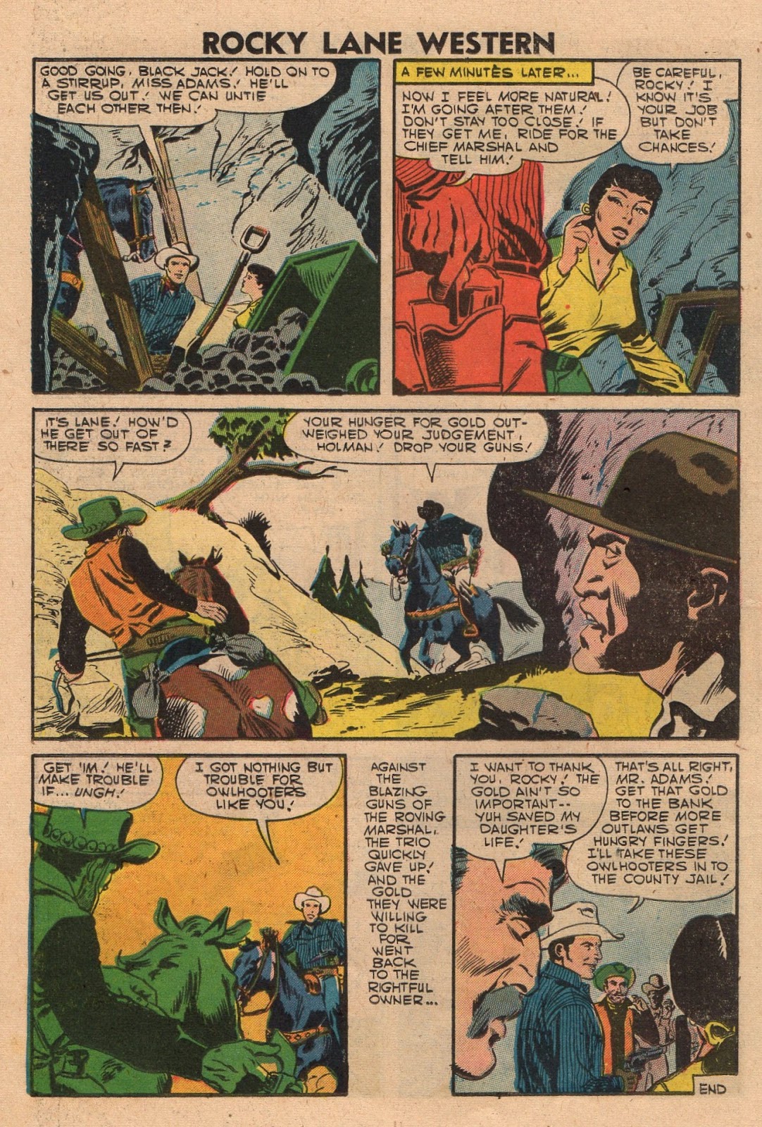 Rocky Lane Western (1954) issue 76 - Page 14