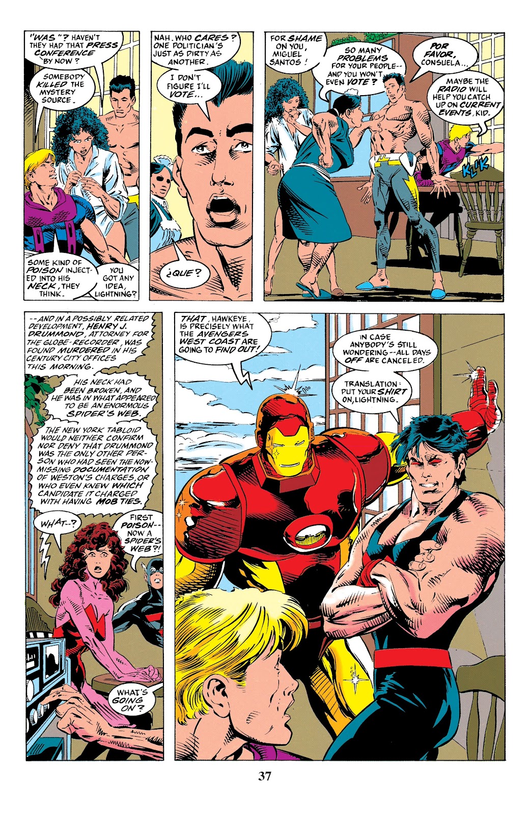 Avengers West Coast Epic Collection: How The West Was Won issue Ultron Unbound (Part 1) - Page 40