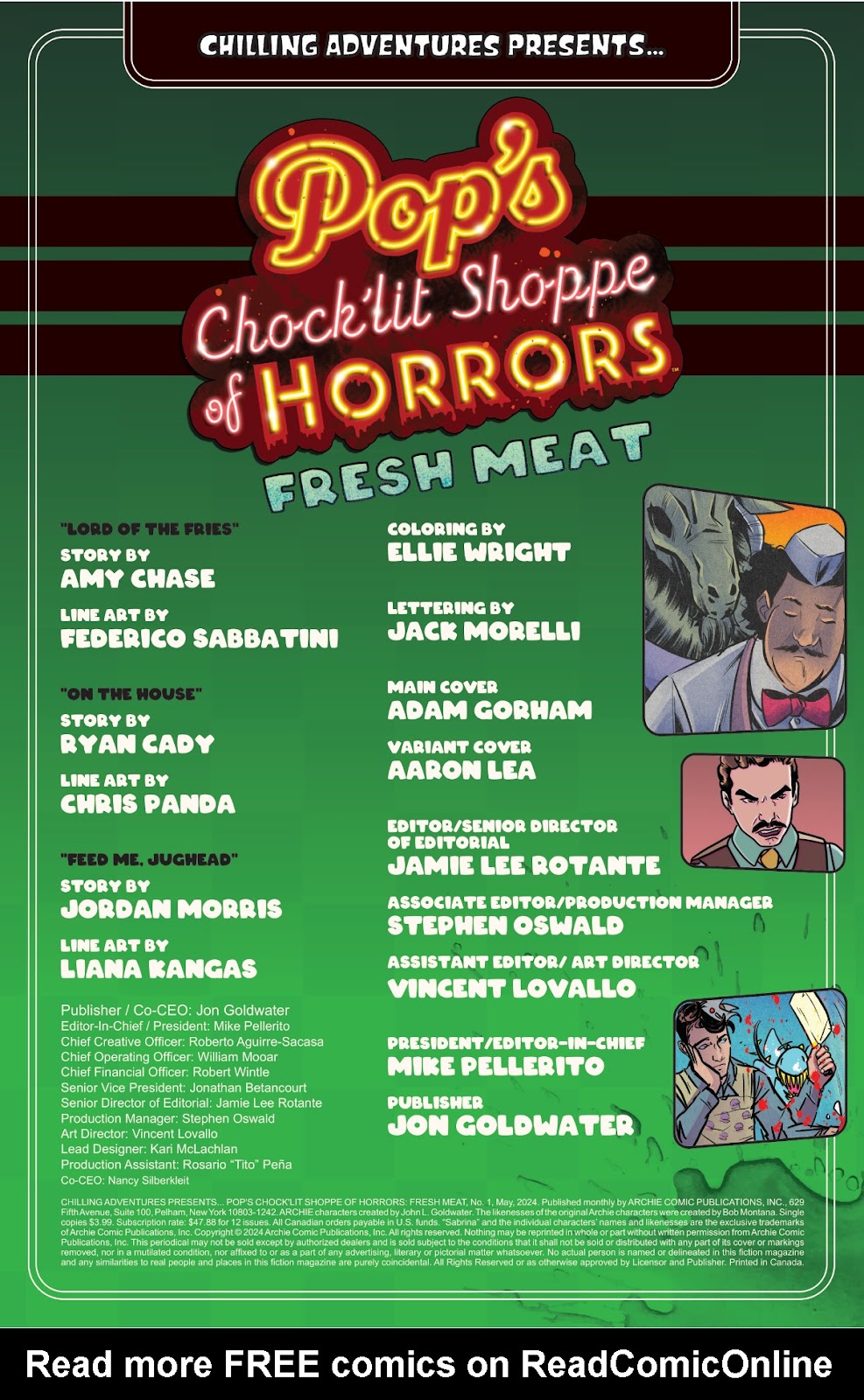 Pop's Chock'lit Shoppe of Horrors: Fresh Meat issue Full - Page 2