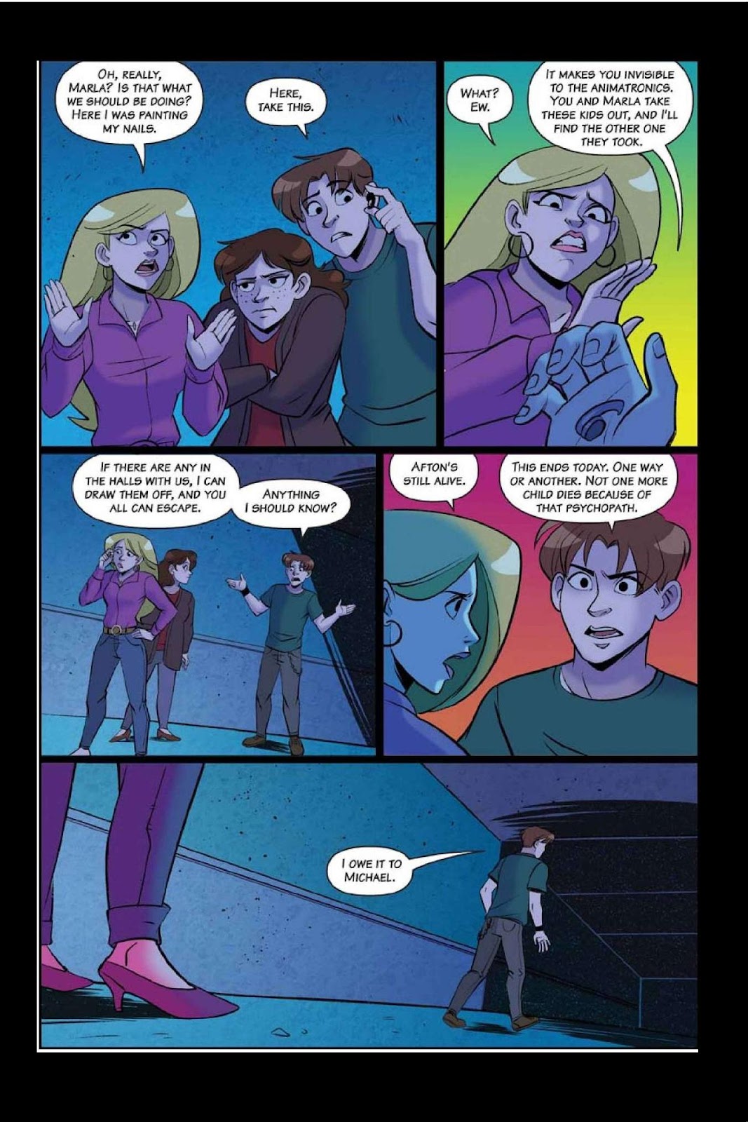 Five Nights at Freddy's: The Fourth Closet issue TPB - Page 146