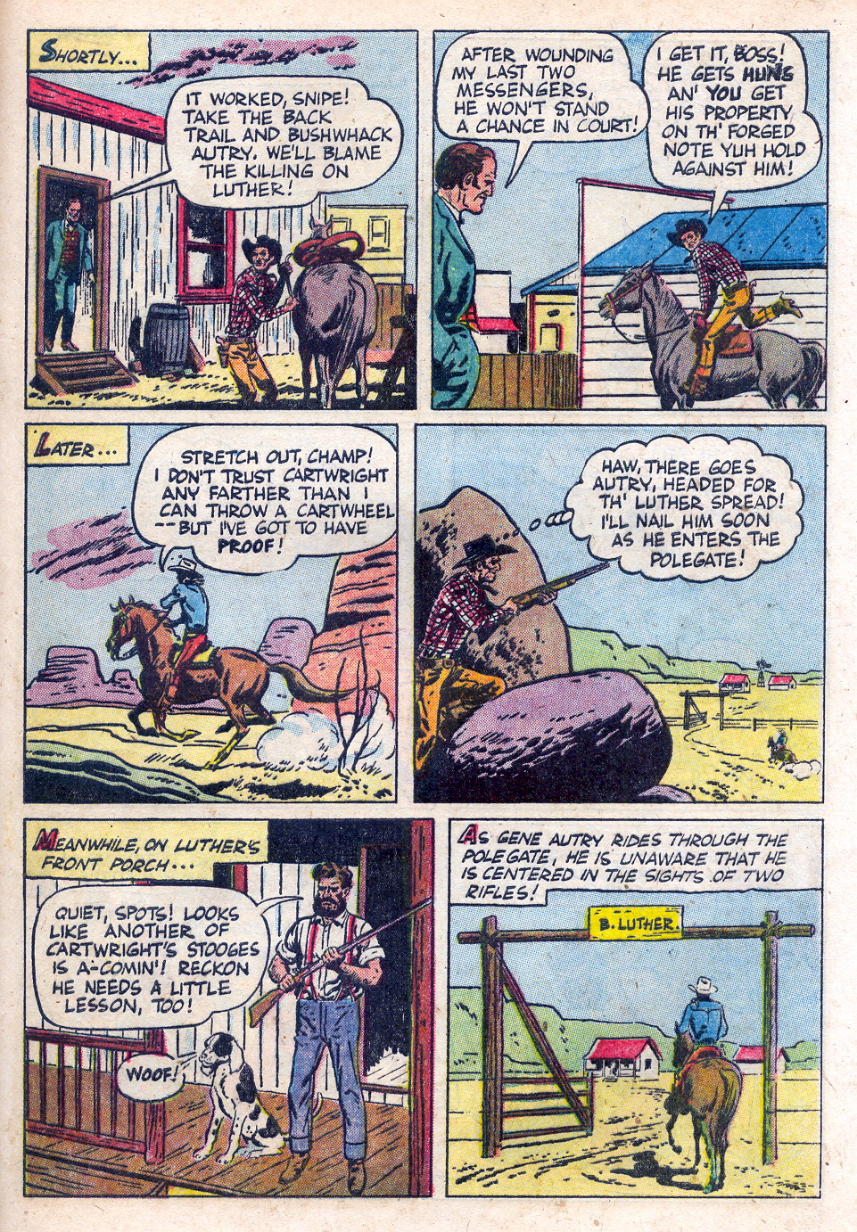 Gene Autry Comics (1946) issue 73 - Page 37