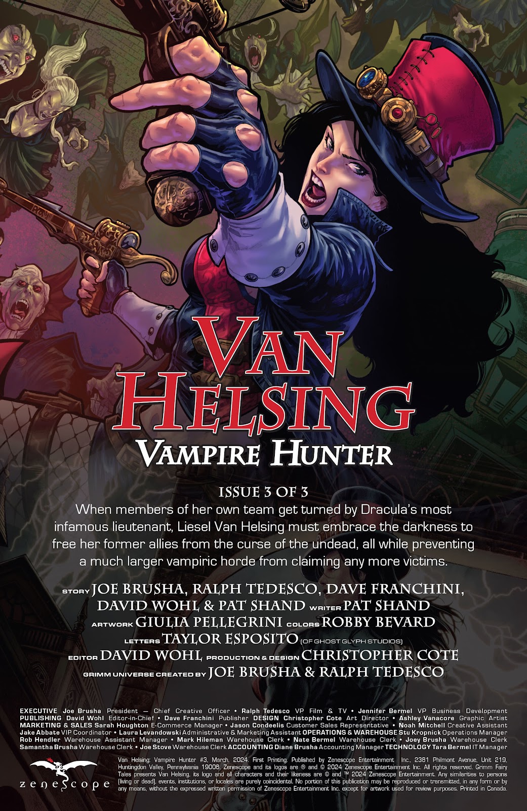 Van Helsing: Vampire Hunter issue 3 - Page 2