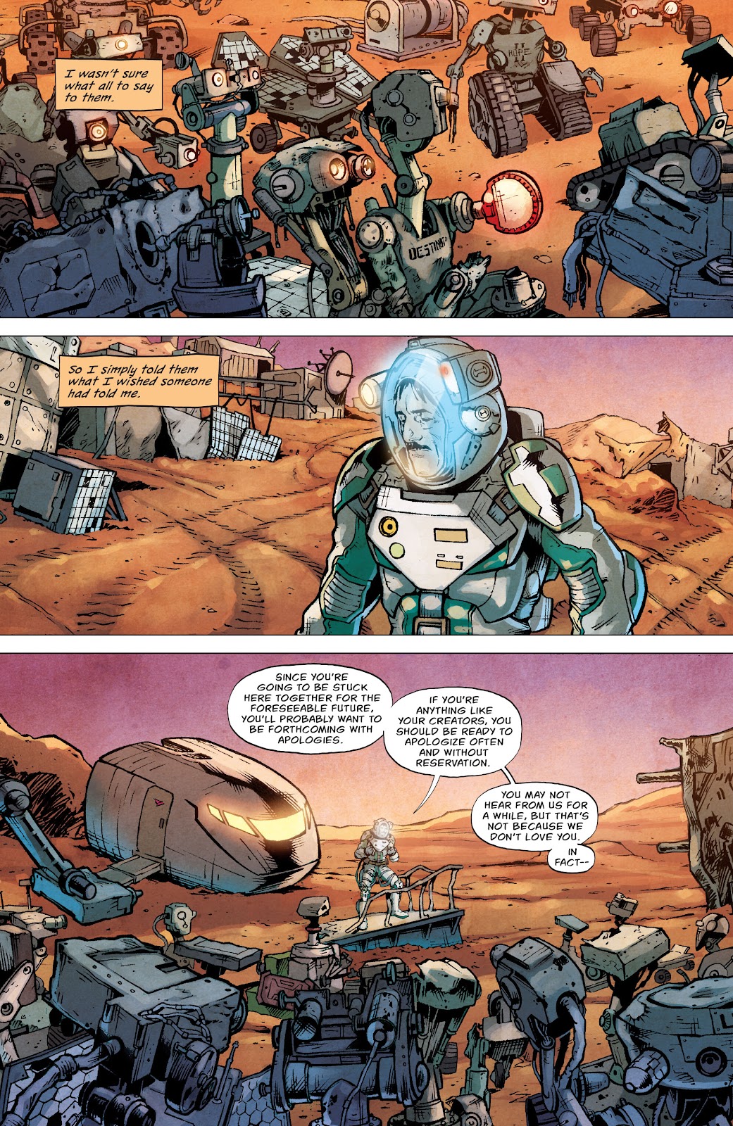 Traveling To Mars issue 11 - Page 8