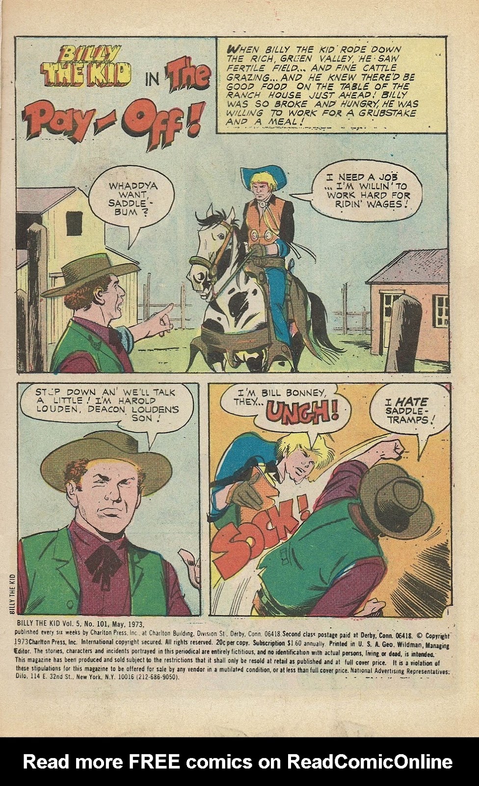 Billy the Kid issue 101 - Page 3