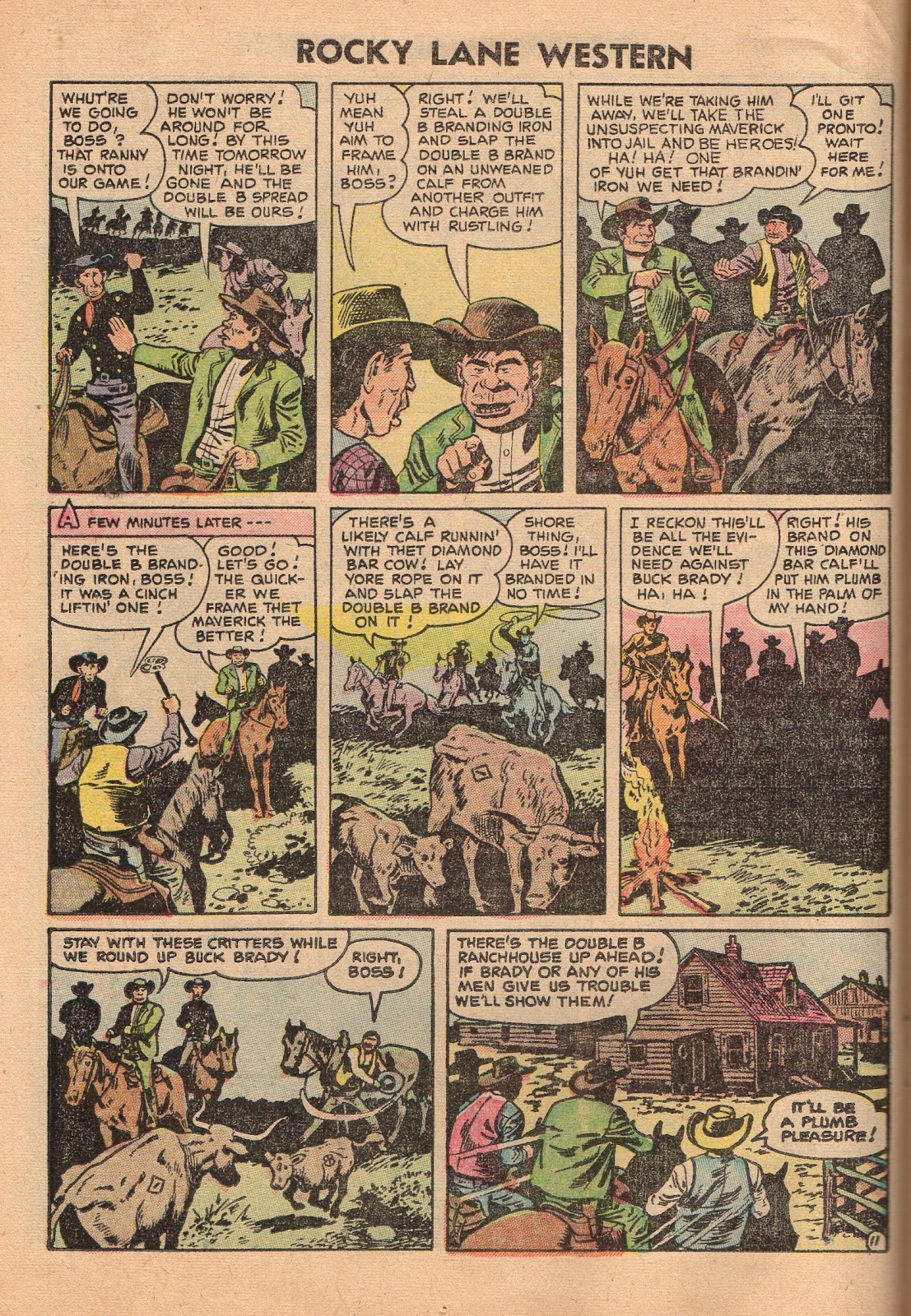 Rocky Lane Western (1954) issue 70 - Page 14
