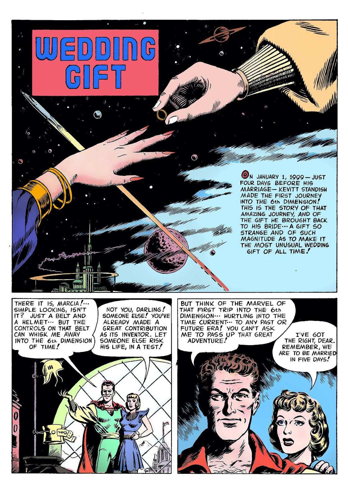 Color Classic Comics: Space Adventures issue TPB 2 - Page 22