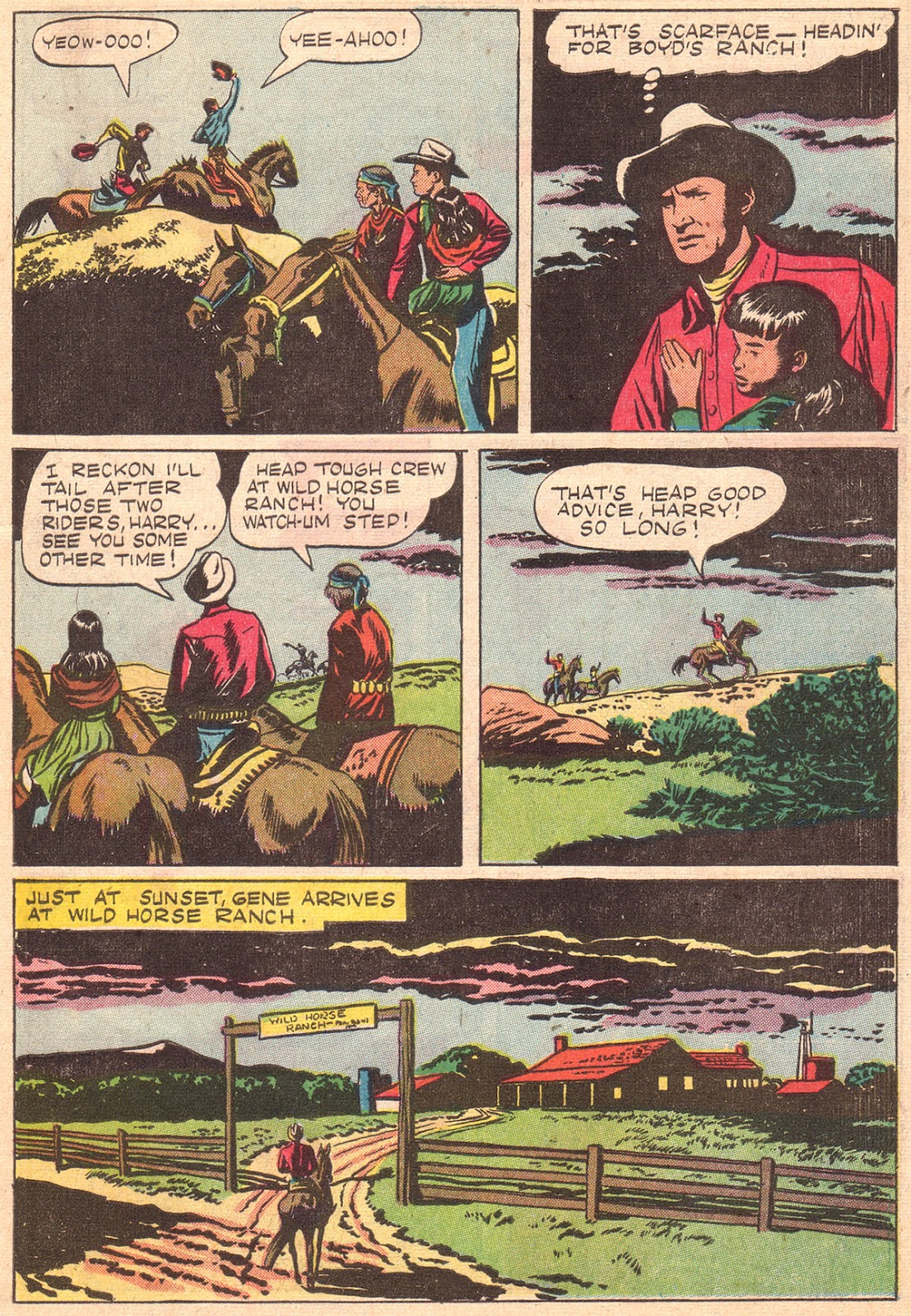 Gene Autry Comics (1946) issue 27 - Page 7