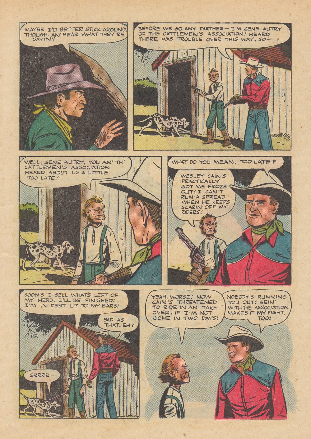 Gene Autry Comics (1946) issue 50 - Page 7